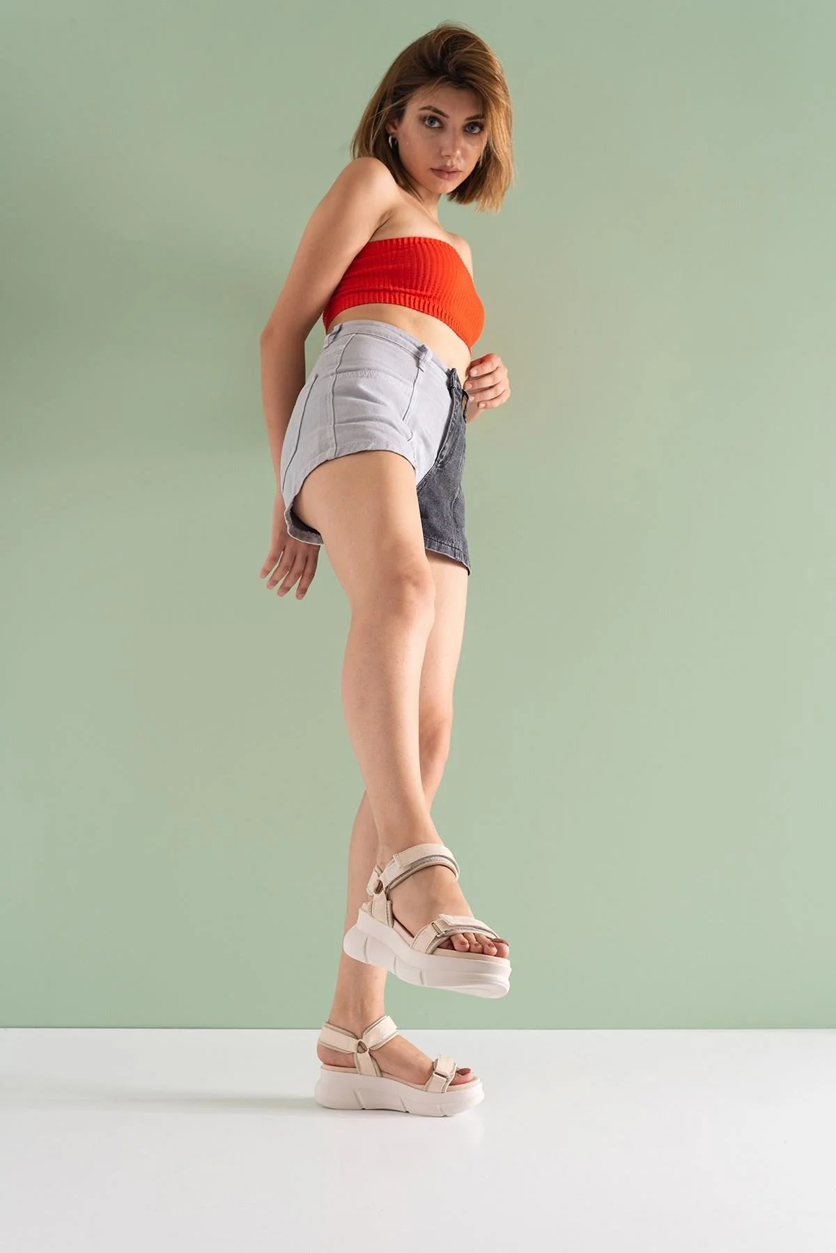 4760 - Beige Sandal (Women) - Image 8