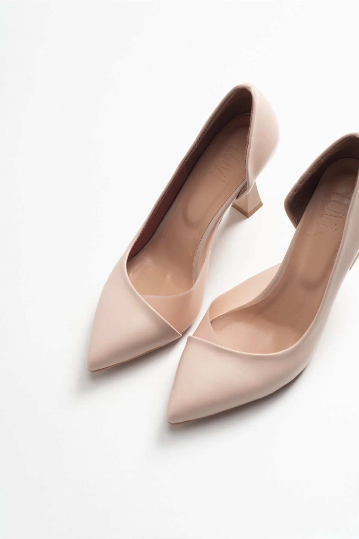 Ursula - Nude Heeled Shoe (Women) - Image 2