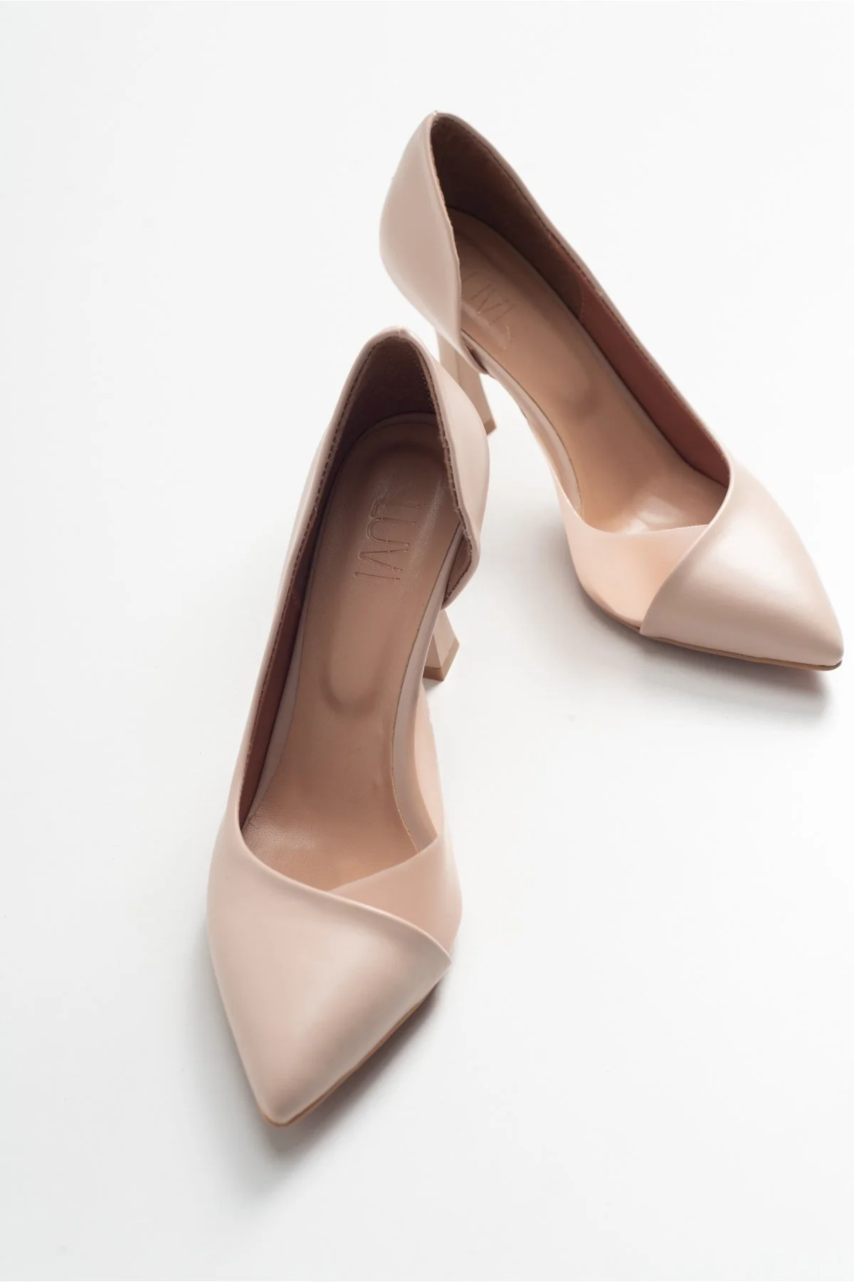 Ursula - Nude Heeled Shoe (Women) - Image 3