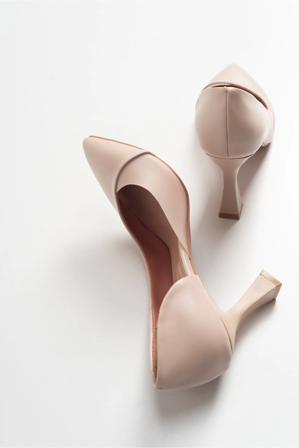 Ursula - Nude Heeled Shoe (Women) - Image 4