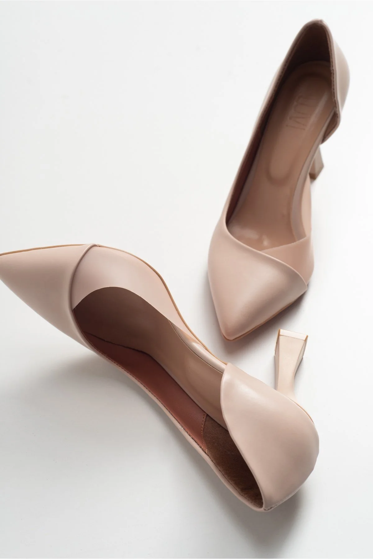 Ursula - Nude Heeled Shoe (Women) - Image 5
