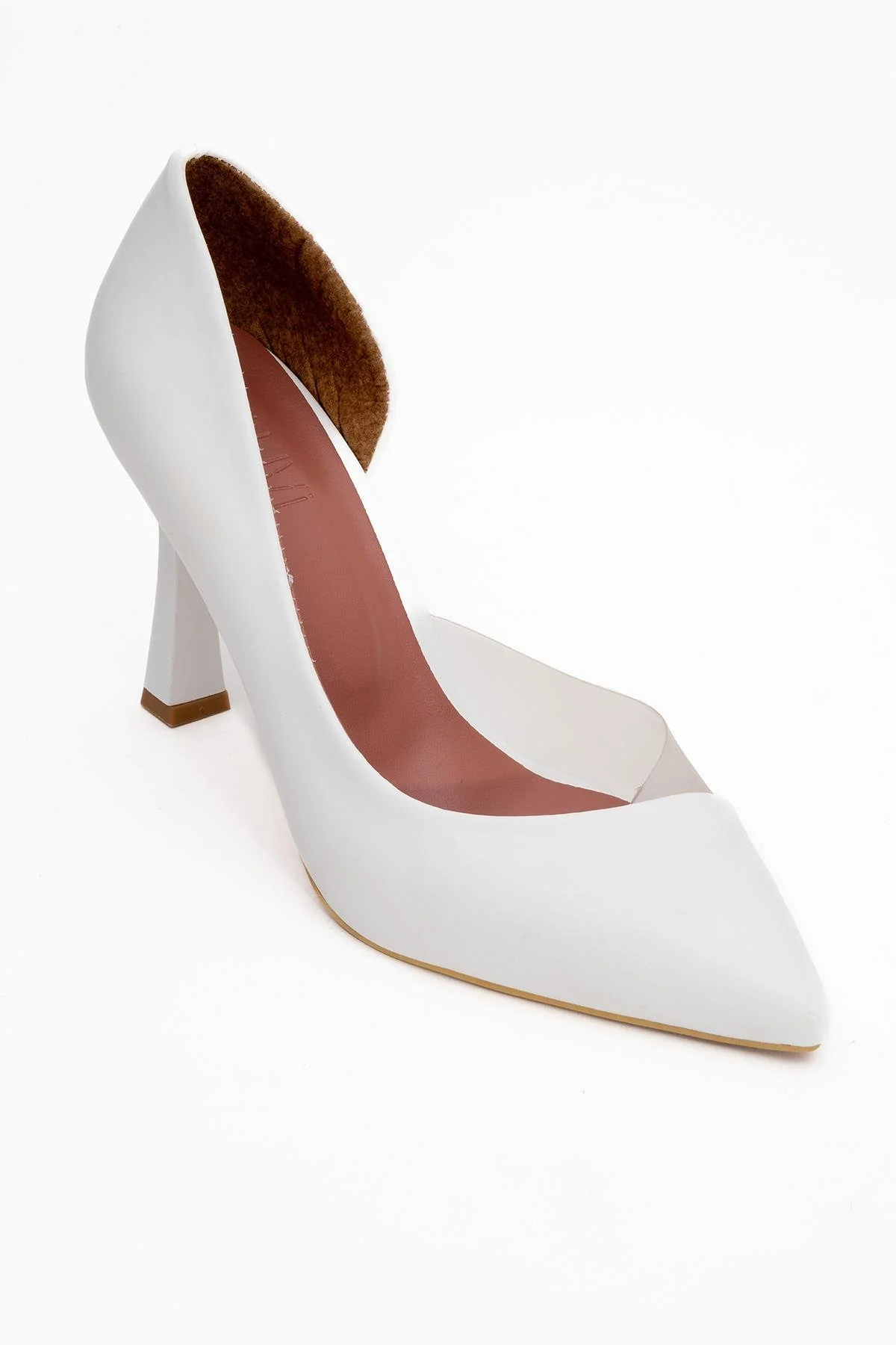 Ursula - White Heeled Shoe (Women) - Image 3