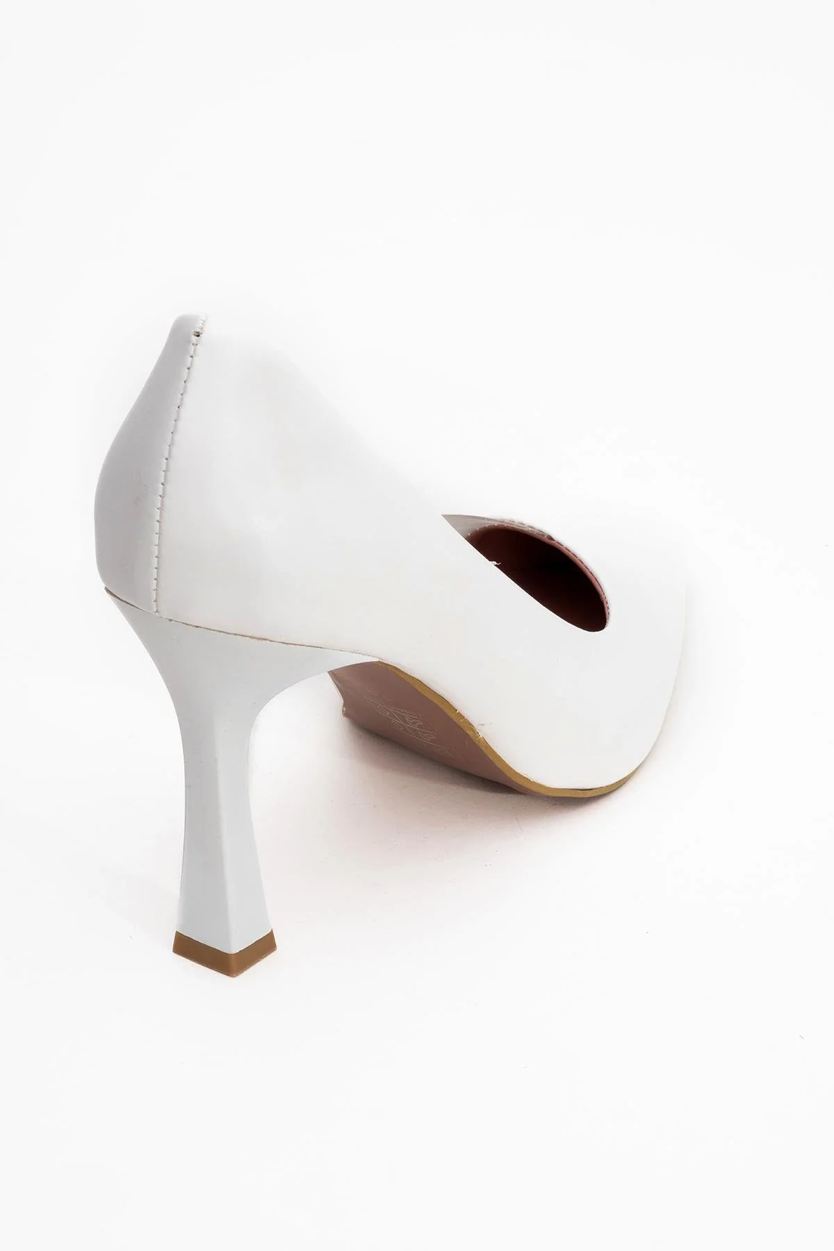 Ursula - White Heeled Shoe (Women) - Image 5