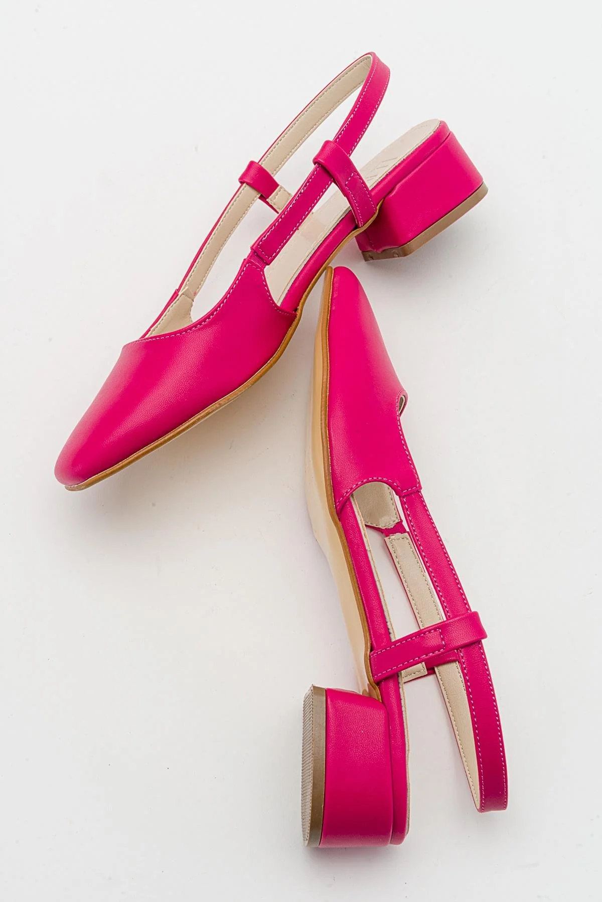 66 - Fuchsia Heeled Sandal (Women) - Image 4