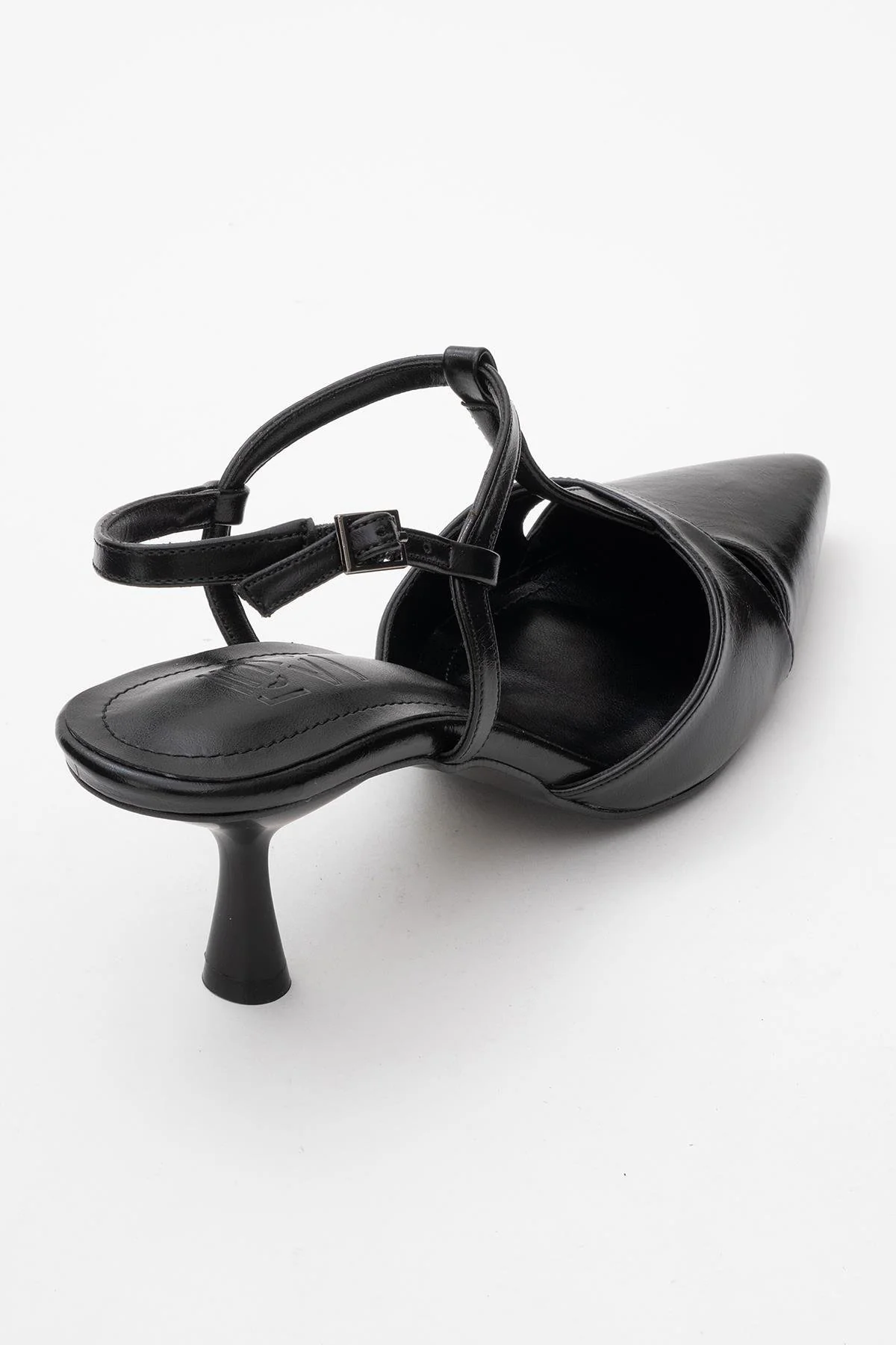Abelia - Black Slim Heel Pump (Women) - Image 5