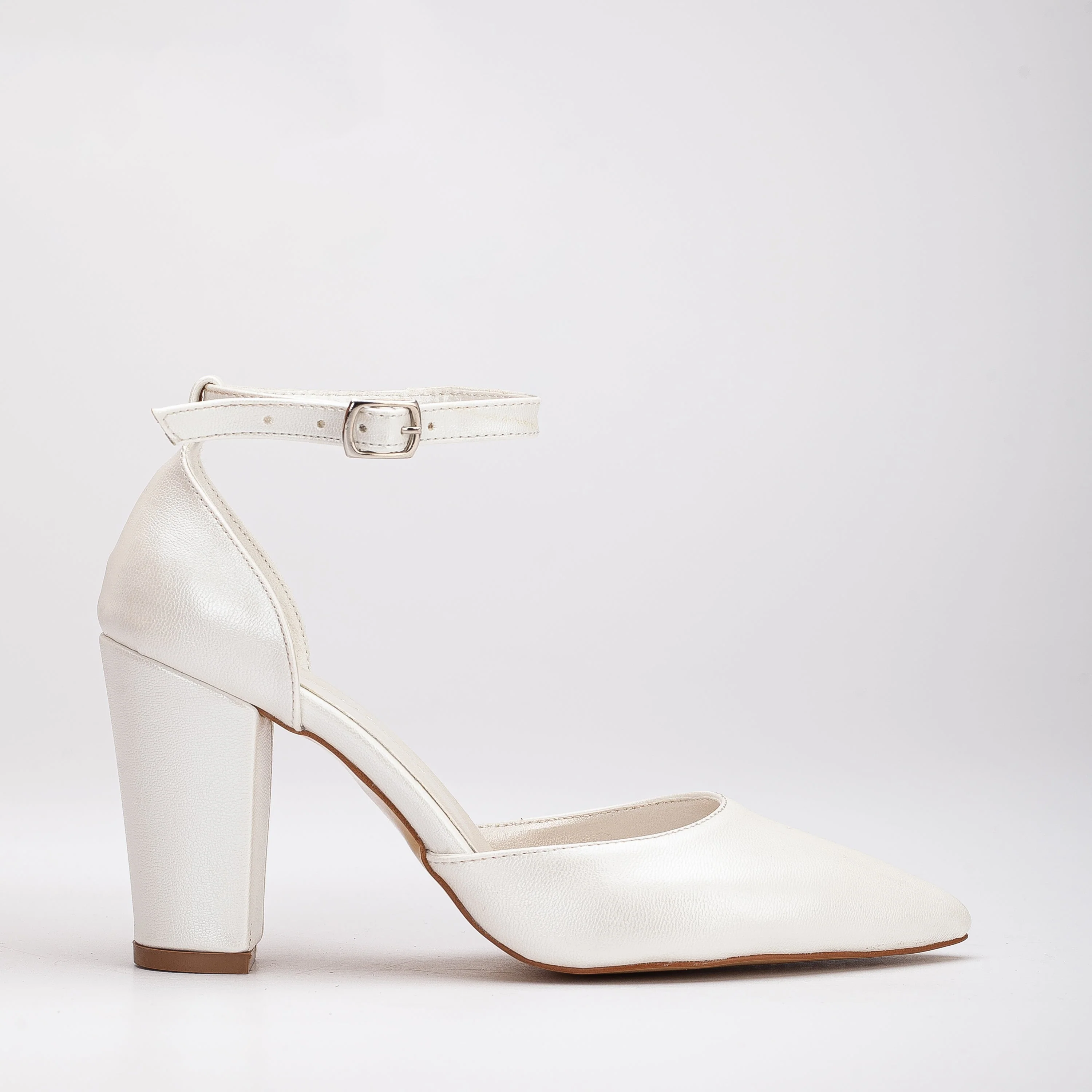 Agnes - Ivory Pearl Wedding Heels - Image 7