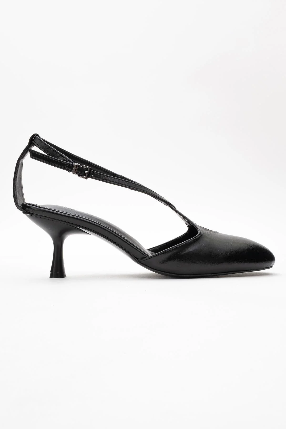 Agves - Black Heeled Sandal (Women) - Image 6