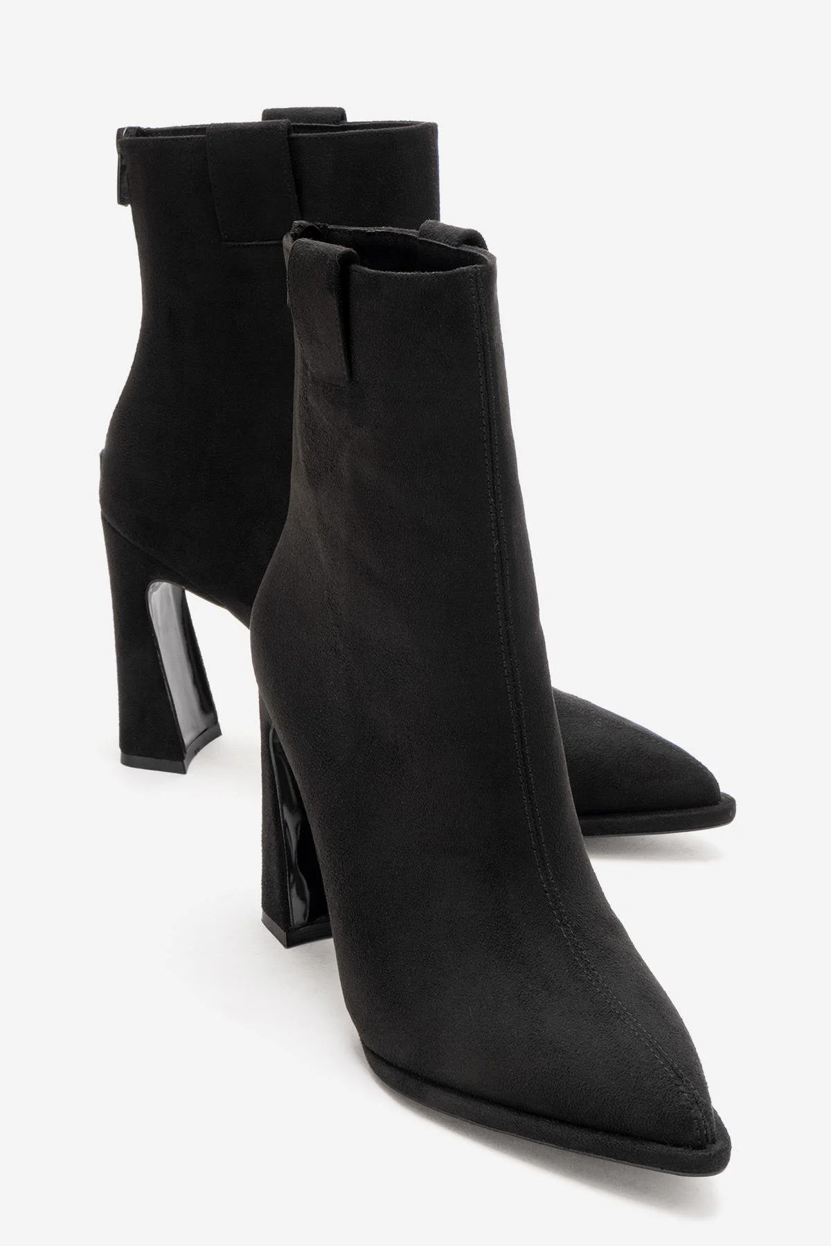 AJA - Black Block Heel Boot (Women) - Image 4