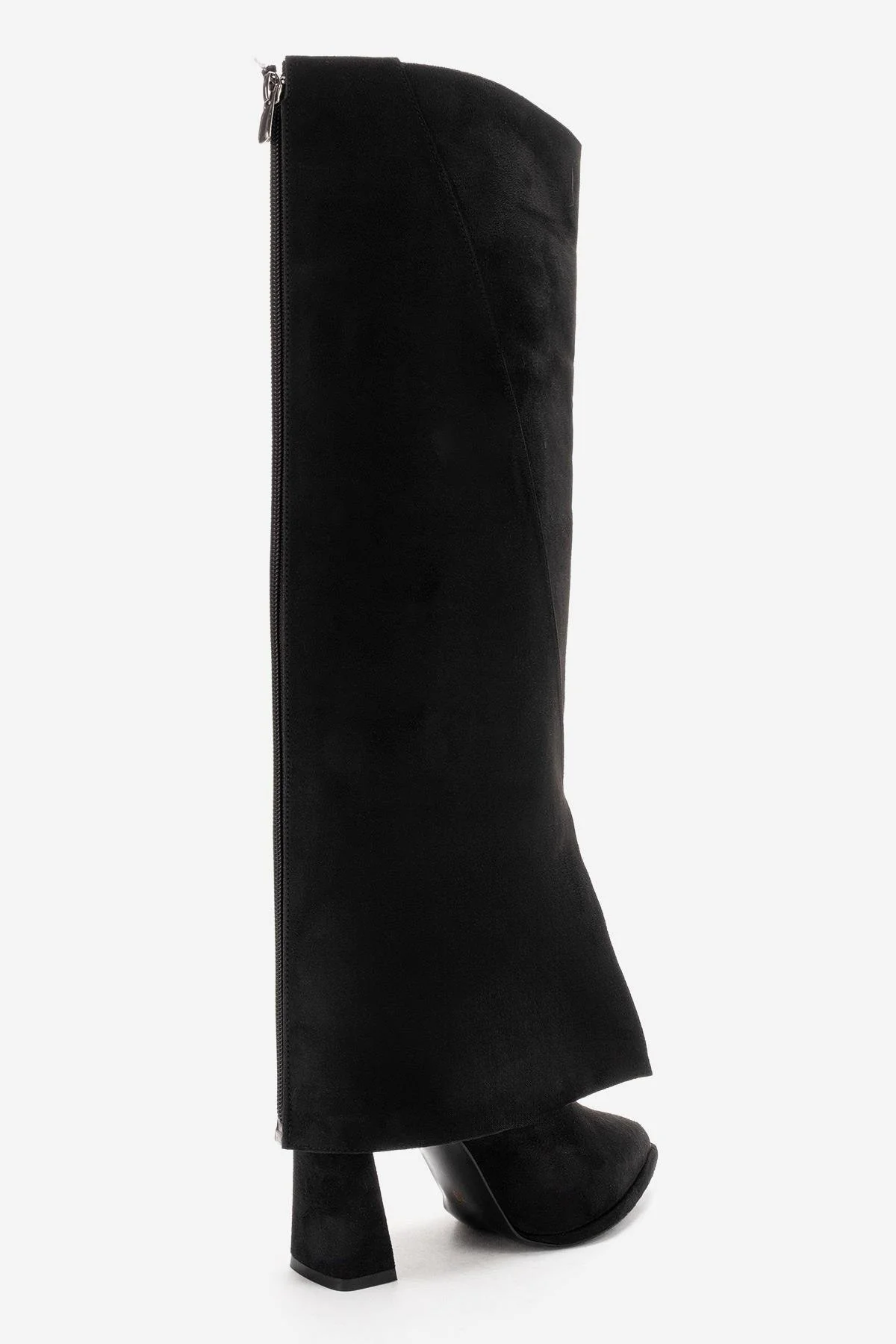 AJA - Black Block Heel Boot (Women) - Image 7