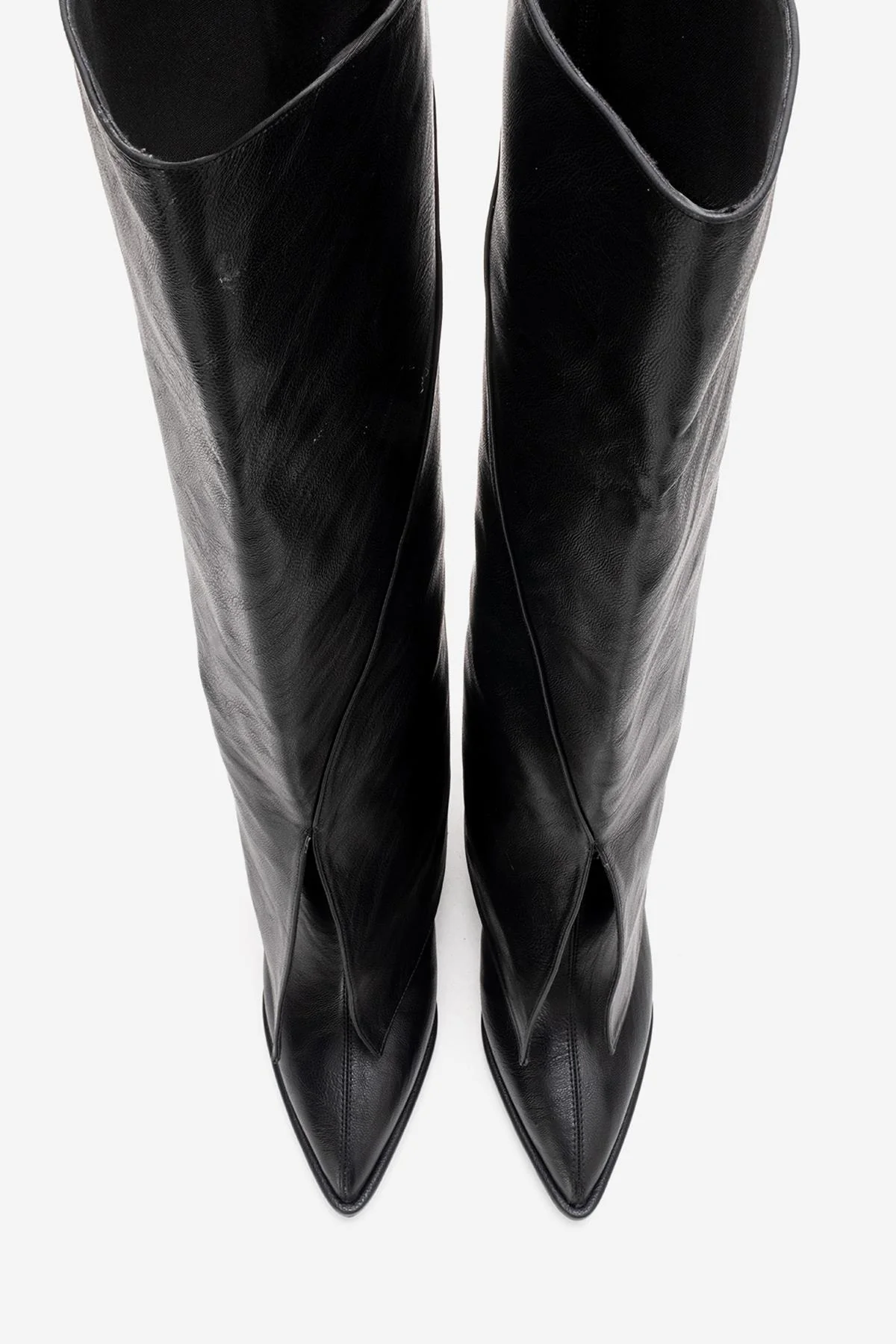 AJA - Black Block Heel Boot (Women) - Image 10