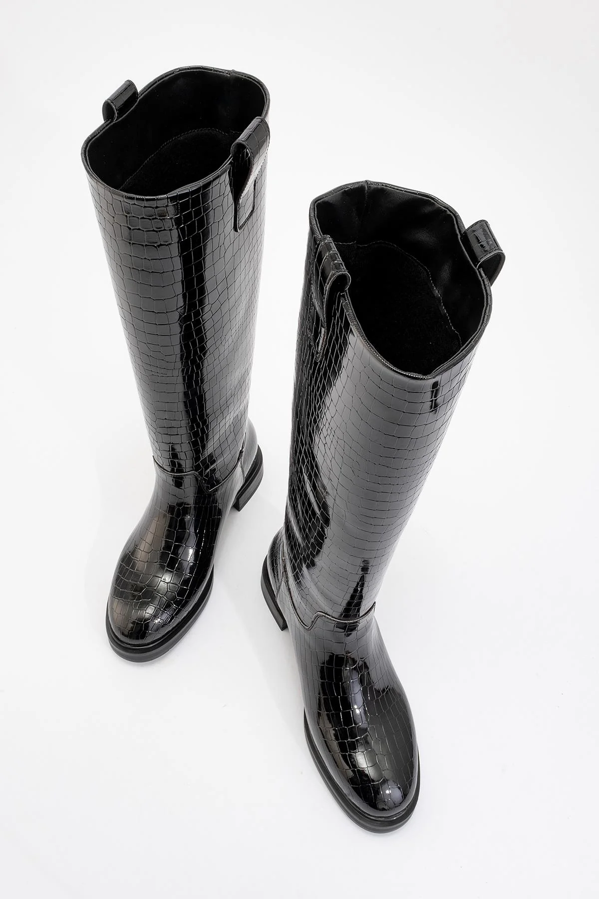 Alaska Black Pattern Western Boot (Women) - Image 2