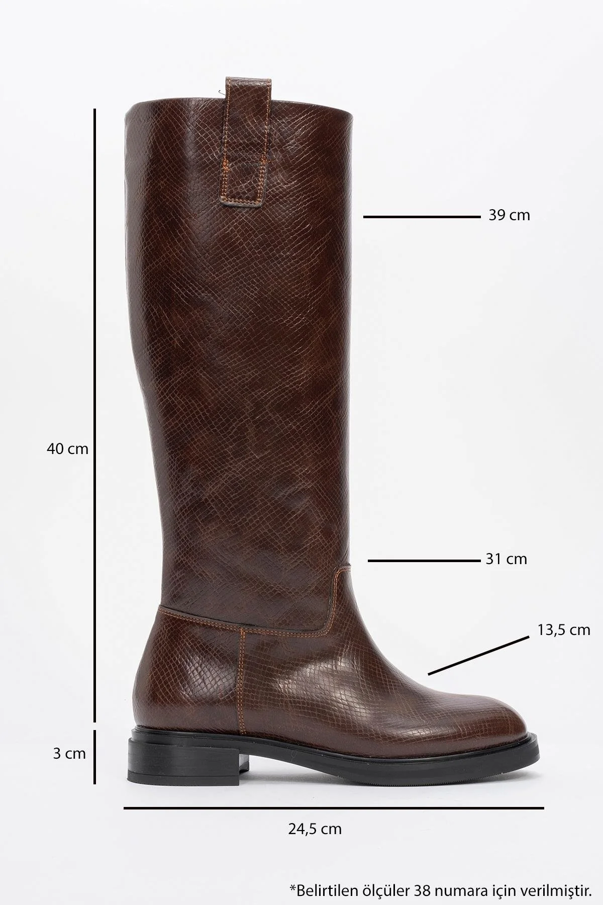 Alaska Brown Pattern Western Boot (Women) - Image 4