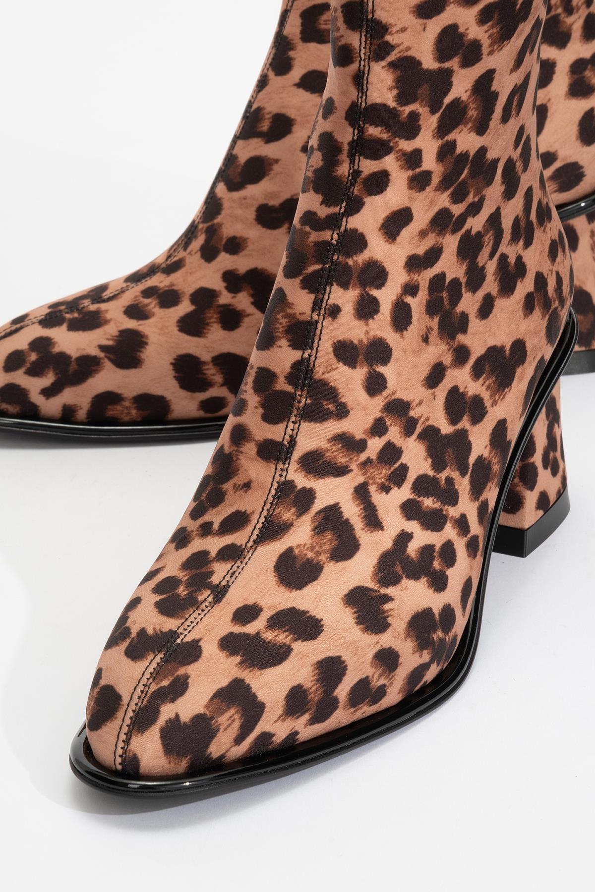 Alba Leopard Block Heel Boot (Women) - Image 3
