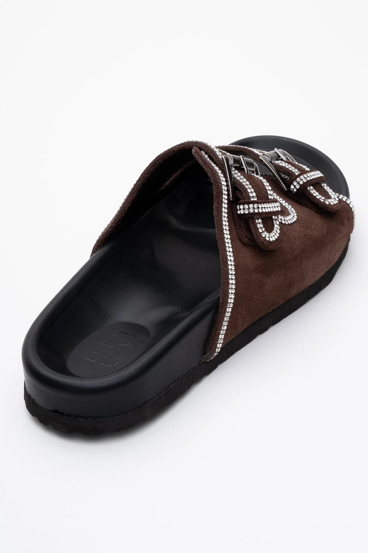 Allen - Brown Genuine Leather Slide (Women) - Image 5