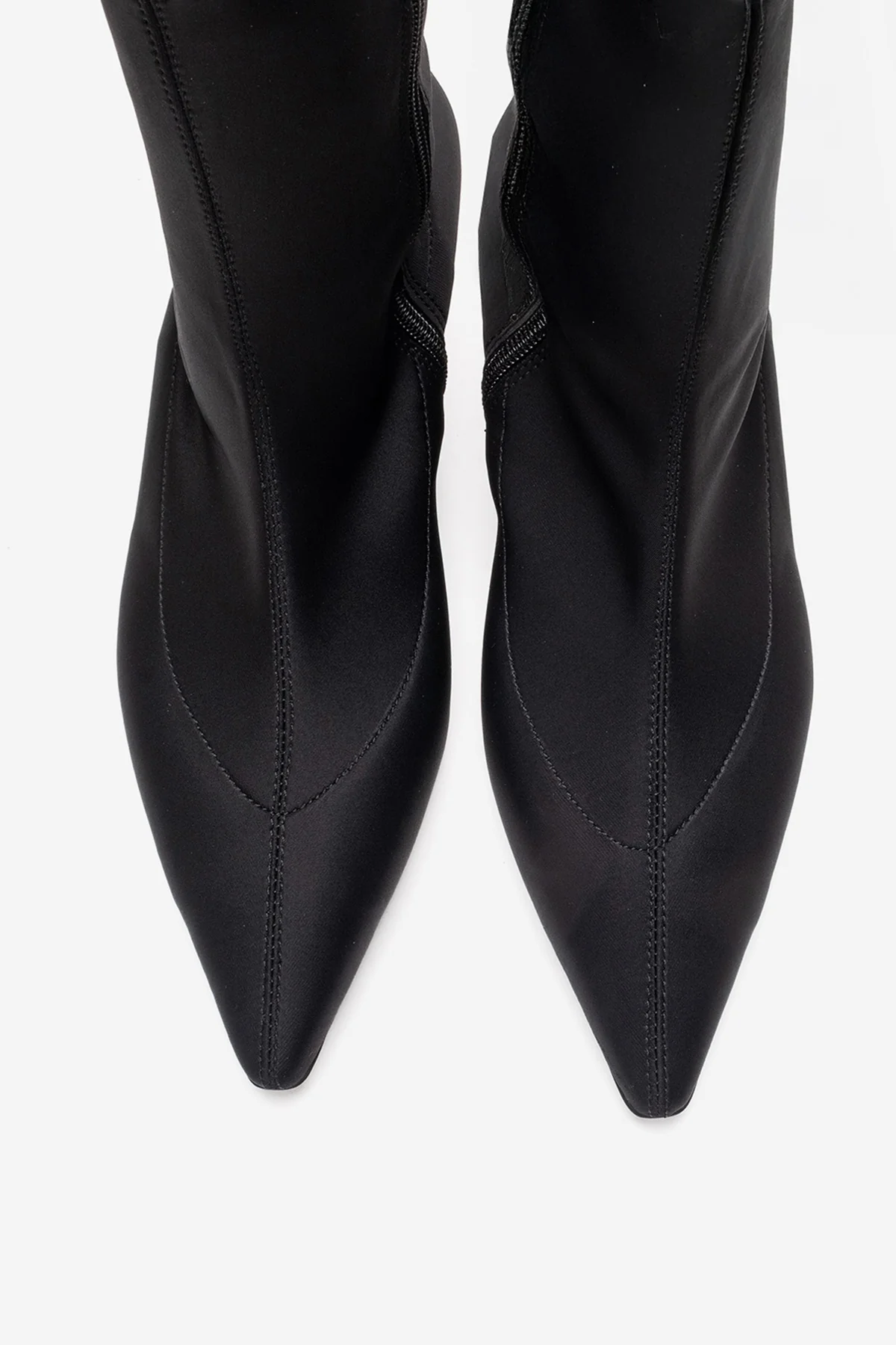 ALORA - Black Scuba Ankle Boot (Women) - Image 2
