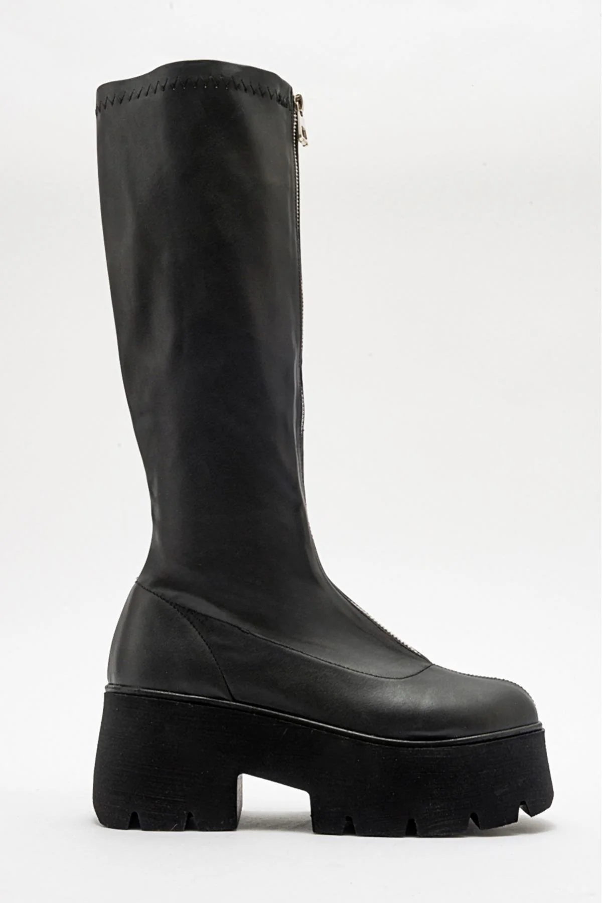 Amaronte - Black Stretch Thick Sole Boot (Women) - Image 6
