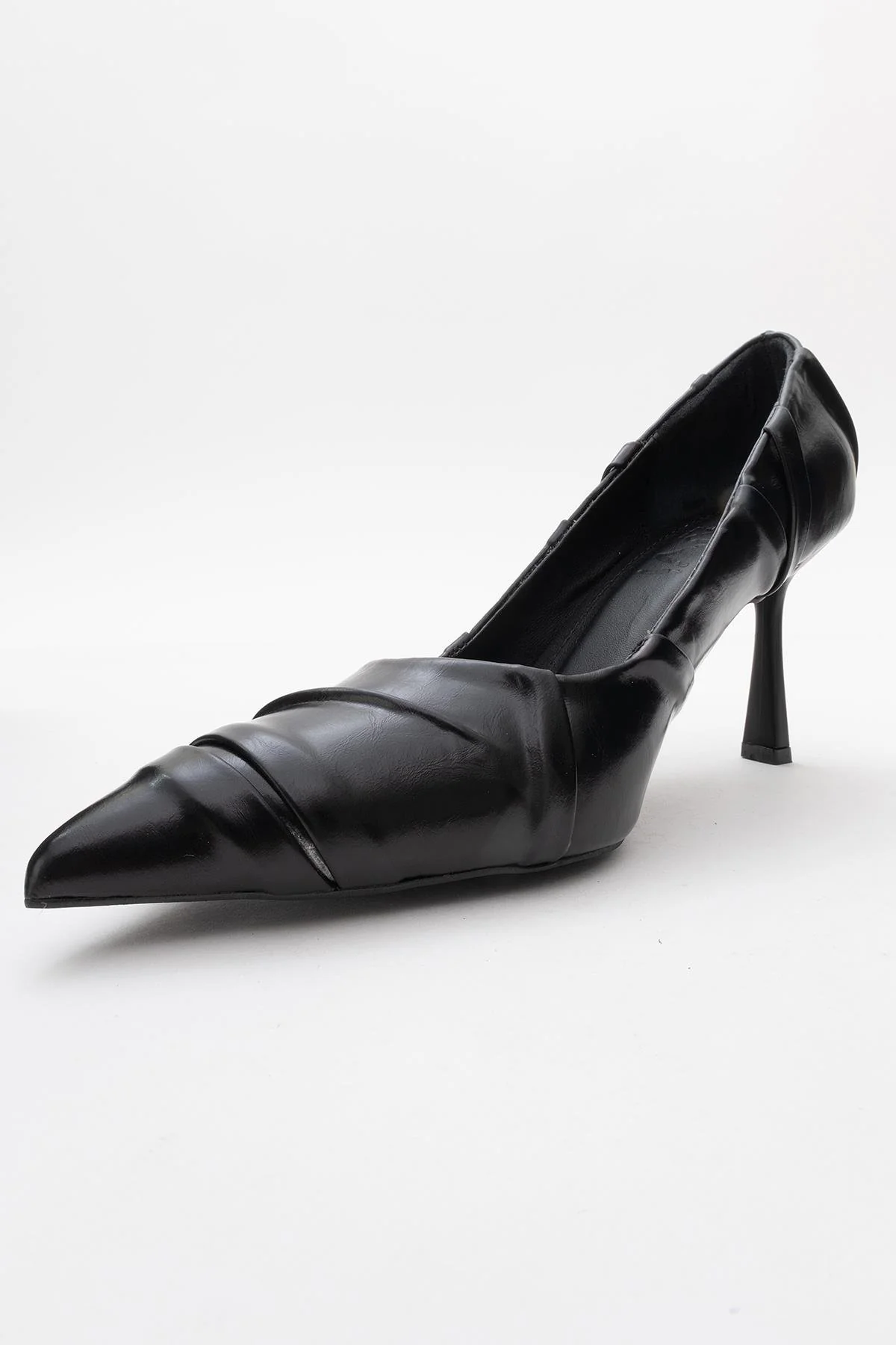 Anly - Black Slim Heel Pump (Women) - Image 4