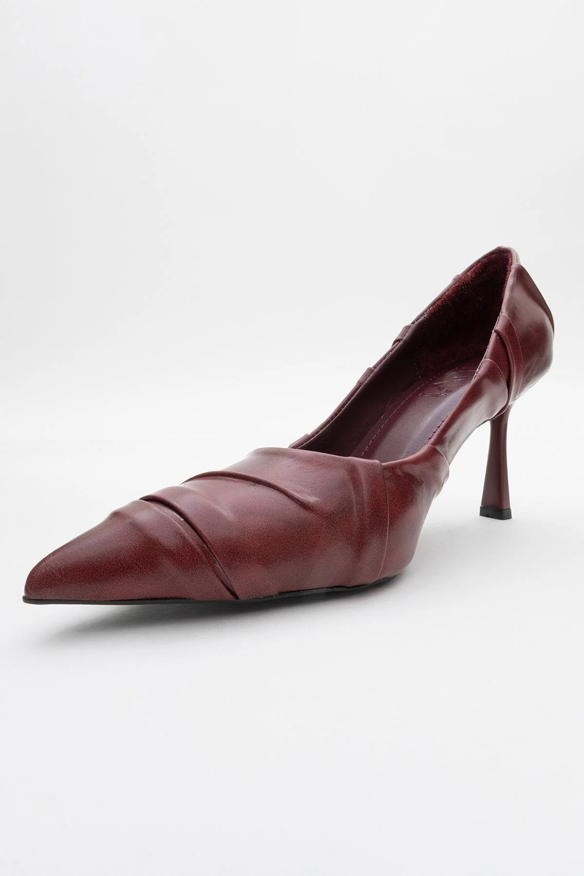 Anly - Burgundy Stiletto Pump (Women) - Image 4
