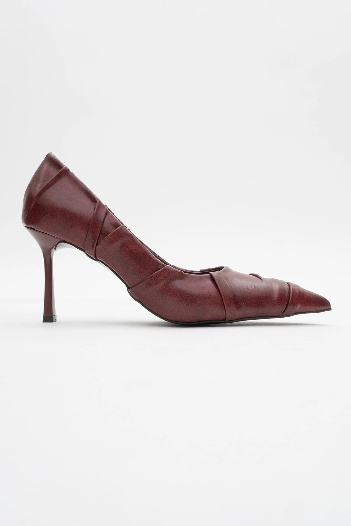 Anly - Burgundy Stiletto Pump (Women) - Image 6