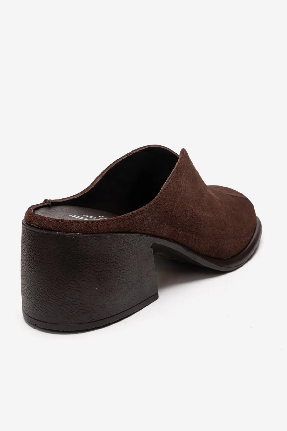 Ardent - Brown Genuine Leather Block Heel Mule (Women) - Image 5