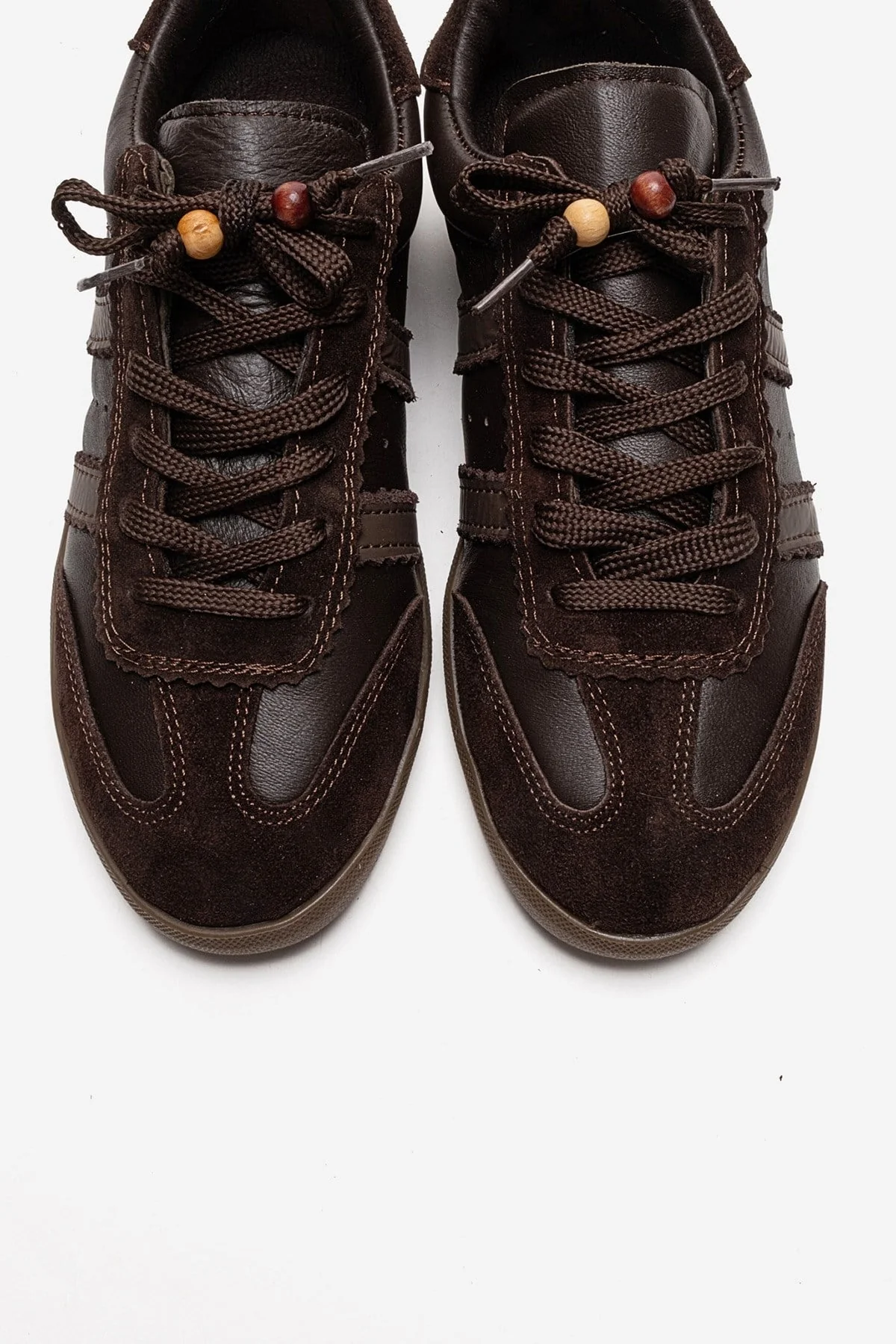 ARDIX - Brown Genuine Leather Sneaker (Women) - Image 2