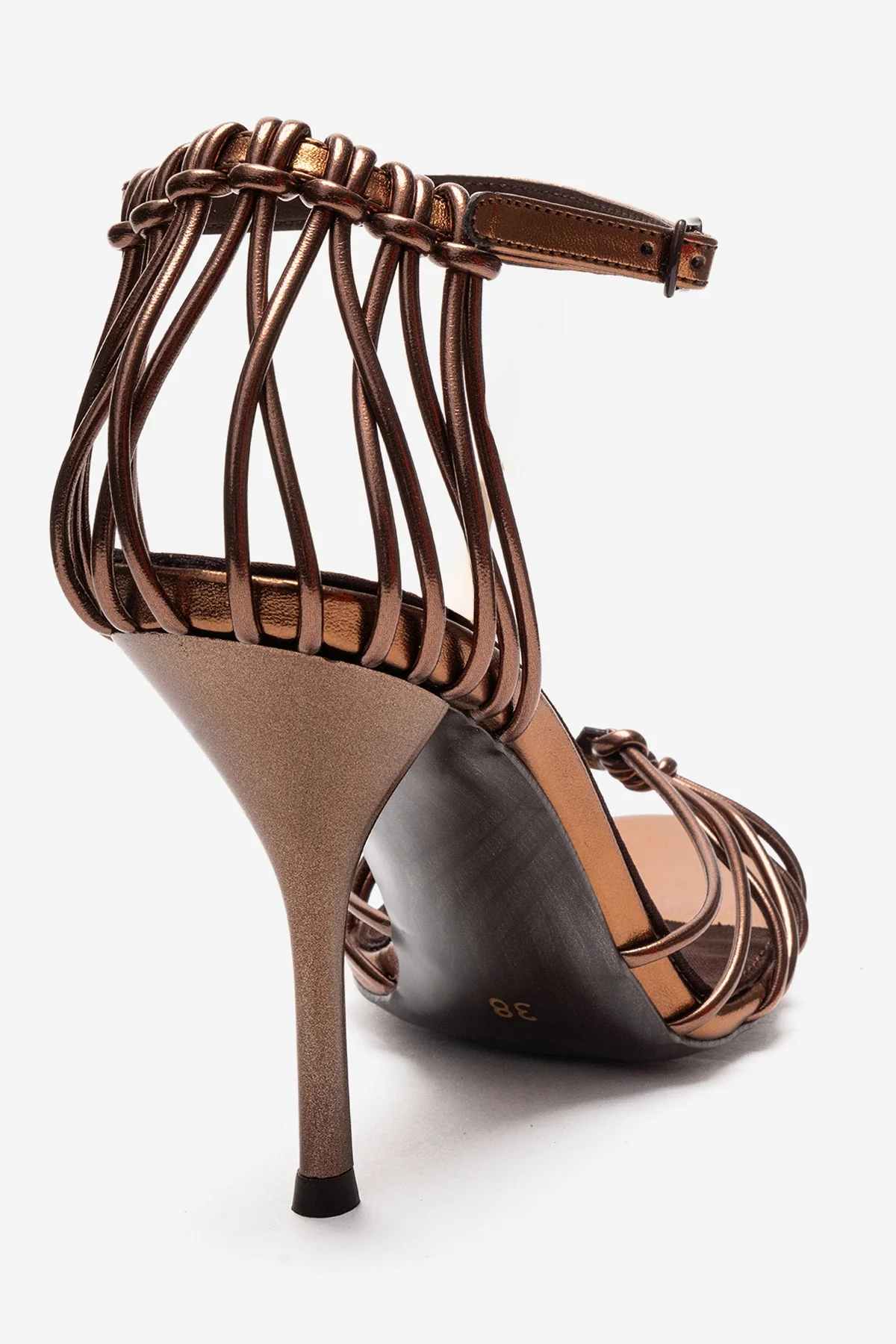 ARONA - Cognac Stiletto Heel Shoe (Women) - Image 5