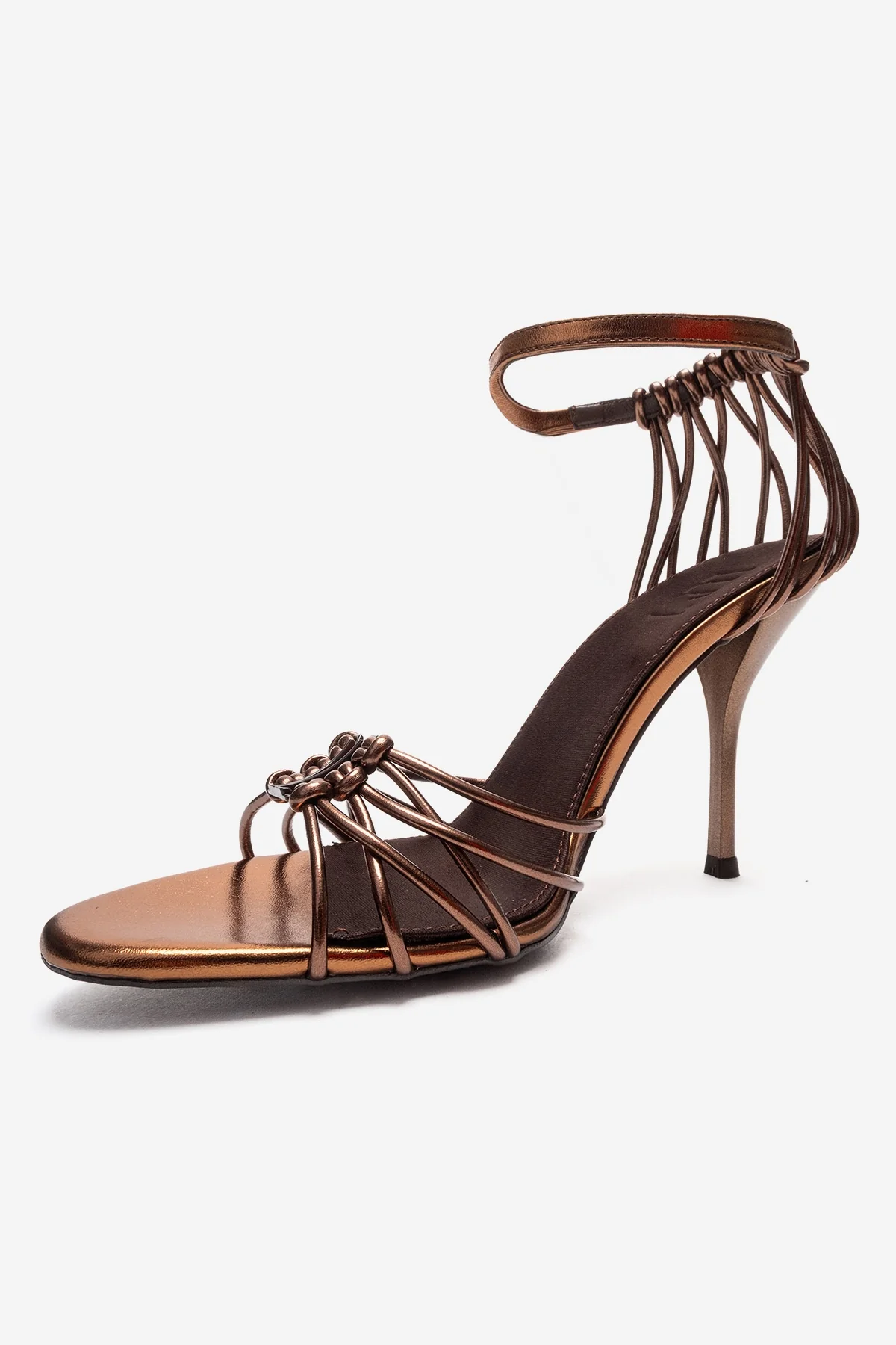 ARONA - Cognac Stiletto Heel Shoe (Women) - Image 6