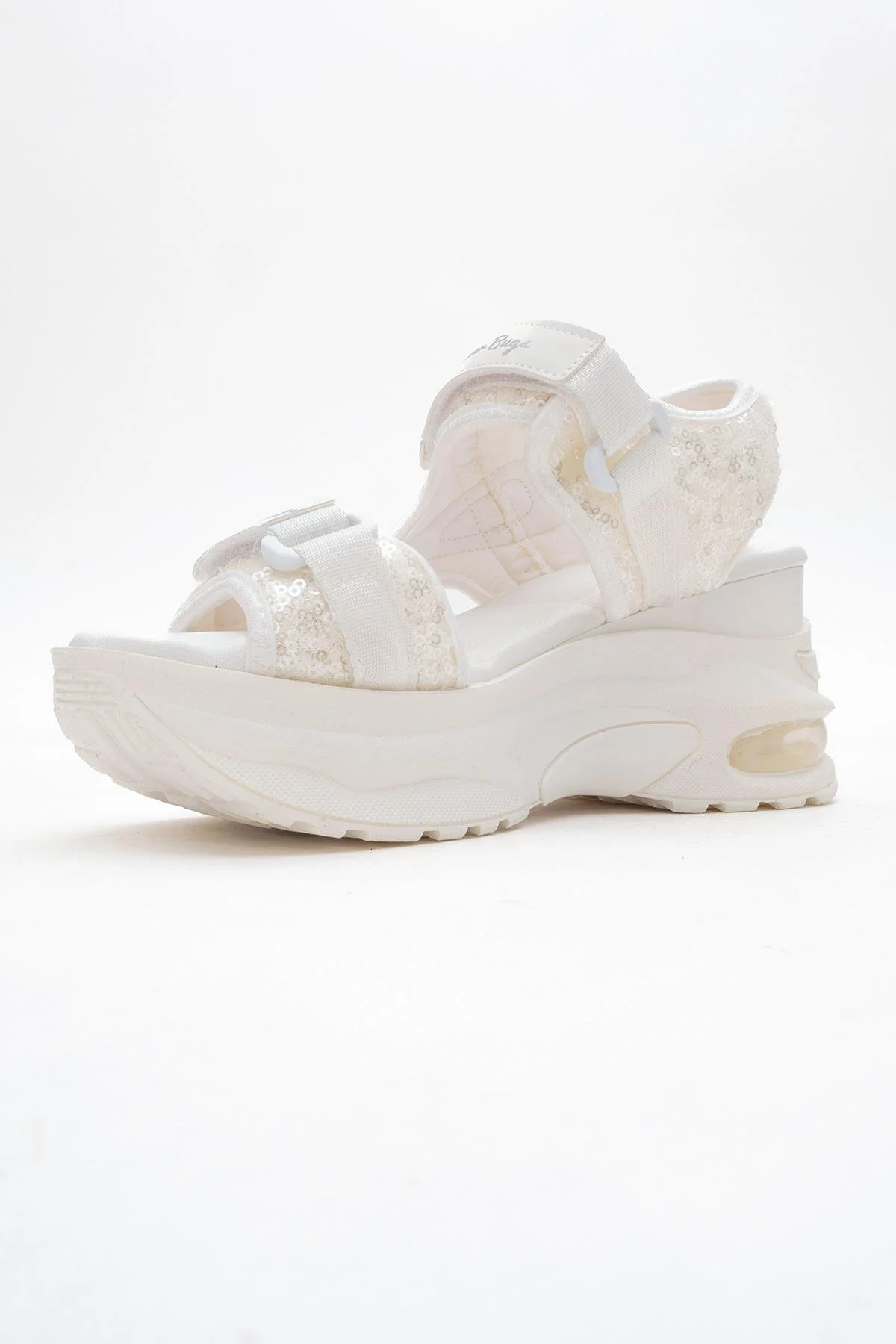 Arthur - White-White Platform Sport Sandal (Women) - Image 4