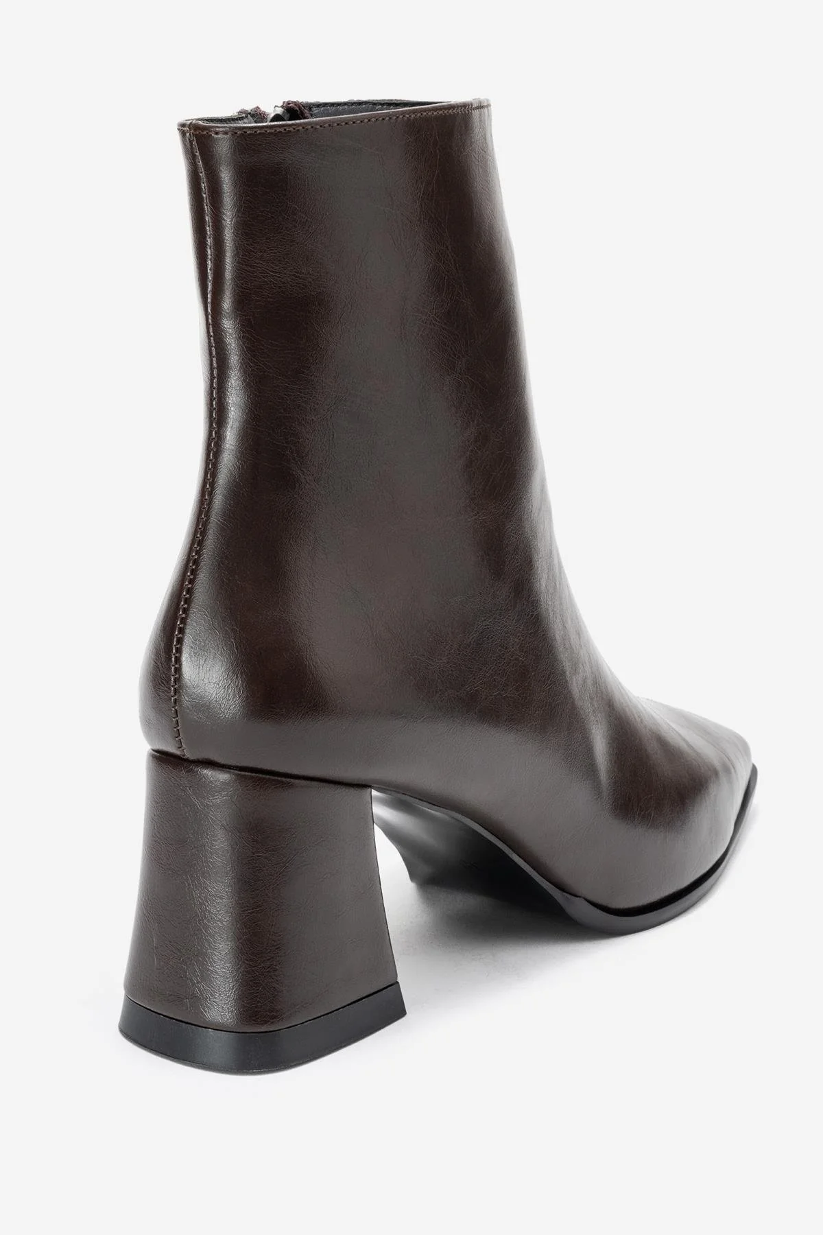 Arven - Brown Block Heel Boot (Women) - Image 5