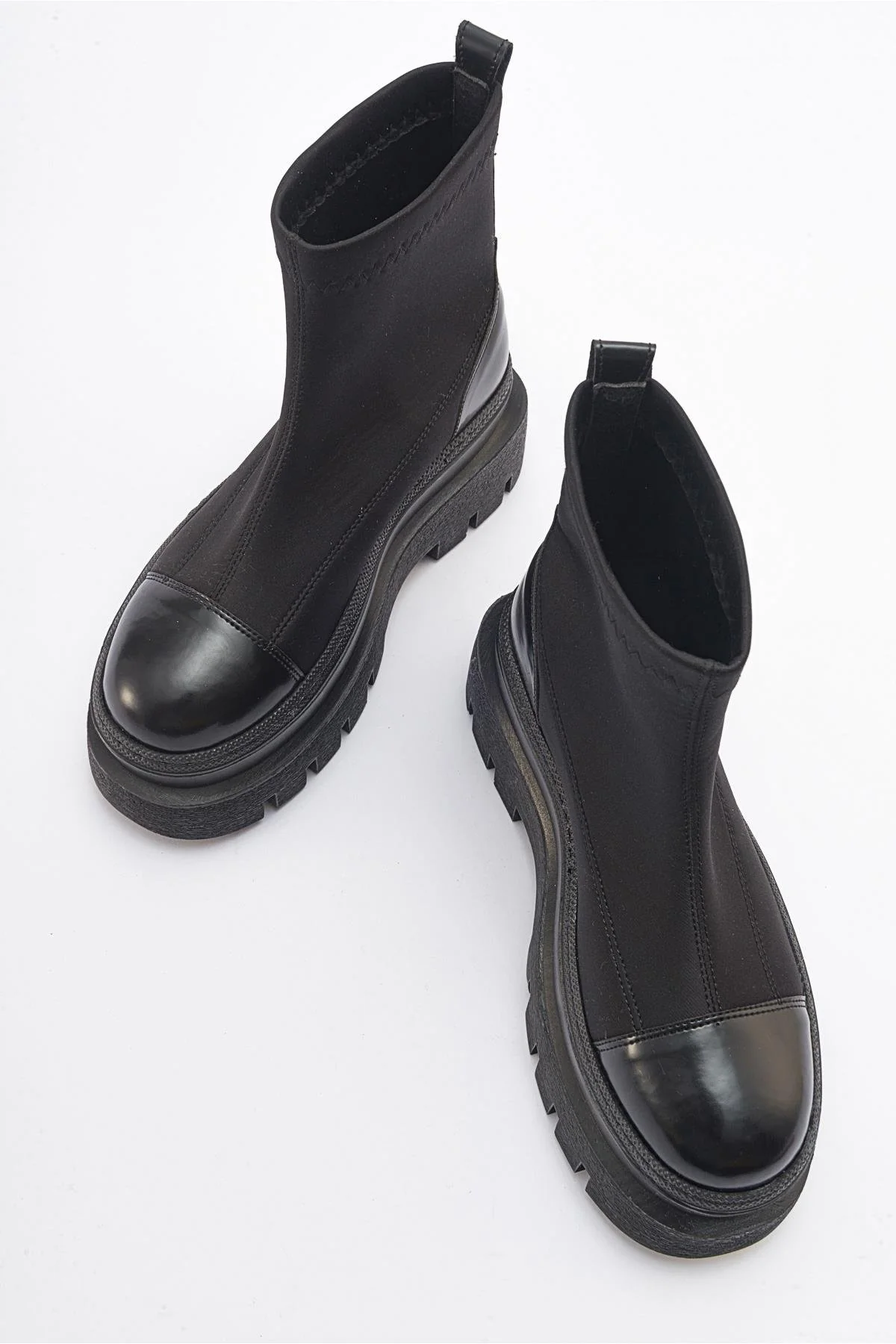 Aves - Black Chunky Sole Boot (Women) - Image 2