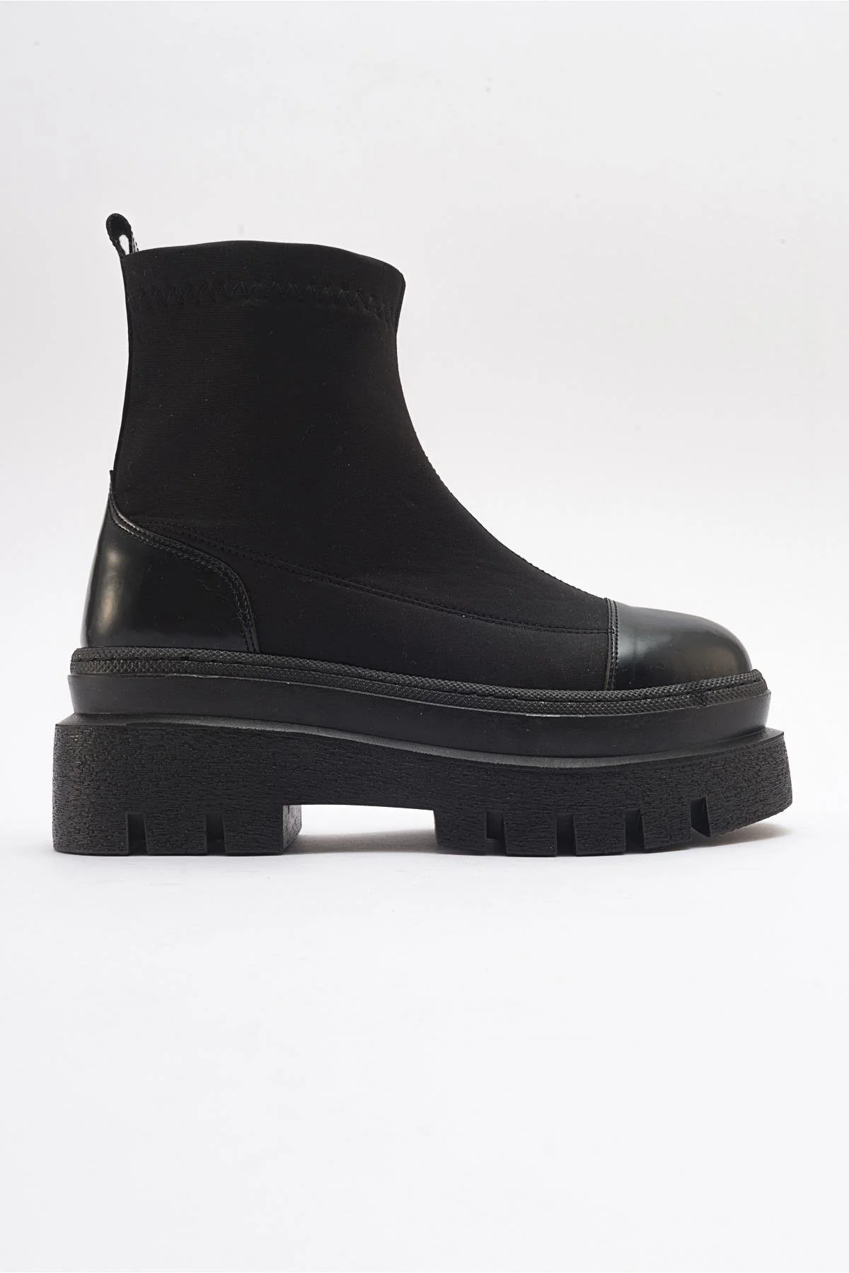 Aves - Black Chunky Sole Boot (Women) - Image 6