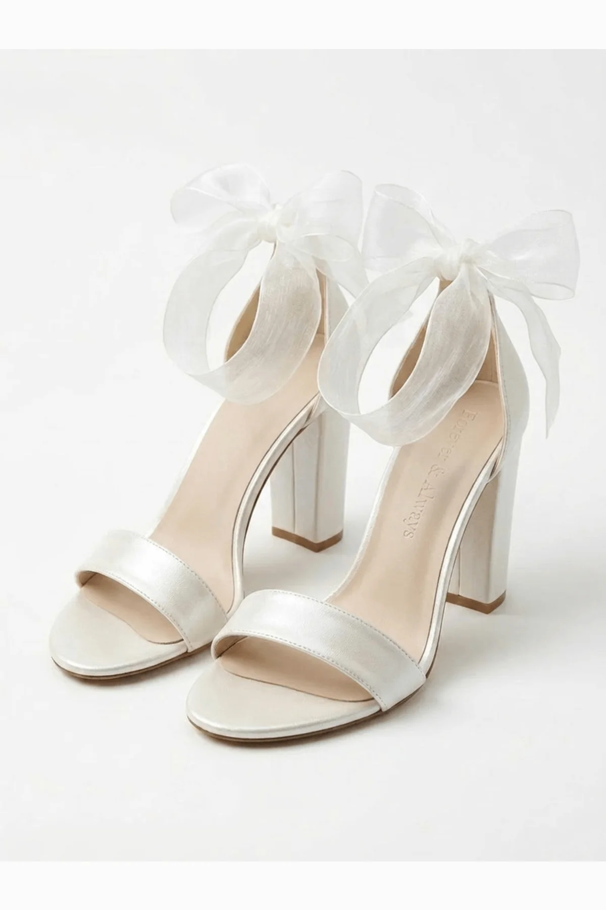 Aviora Block Heel Wedding Sandal - Image 4