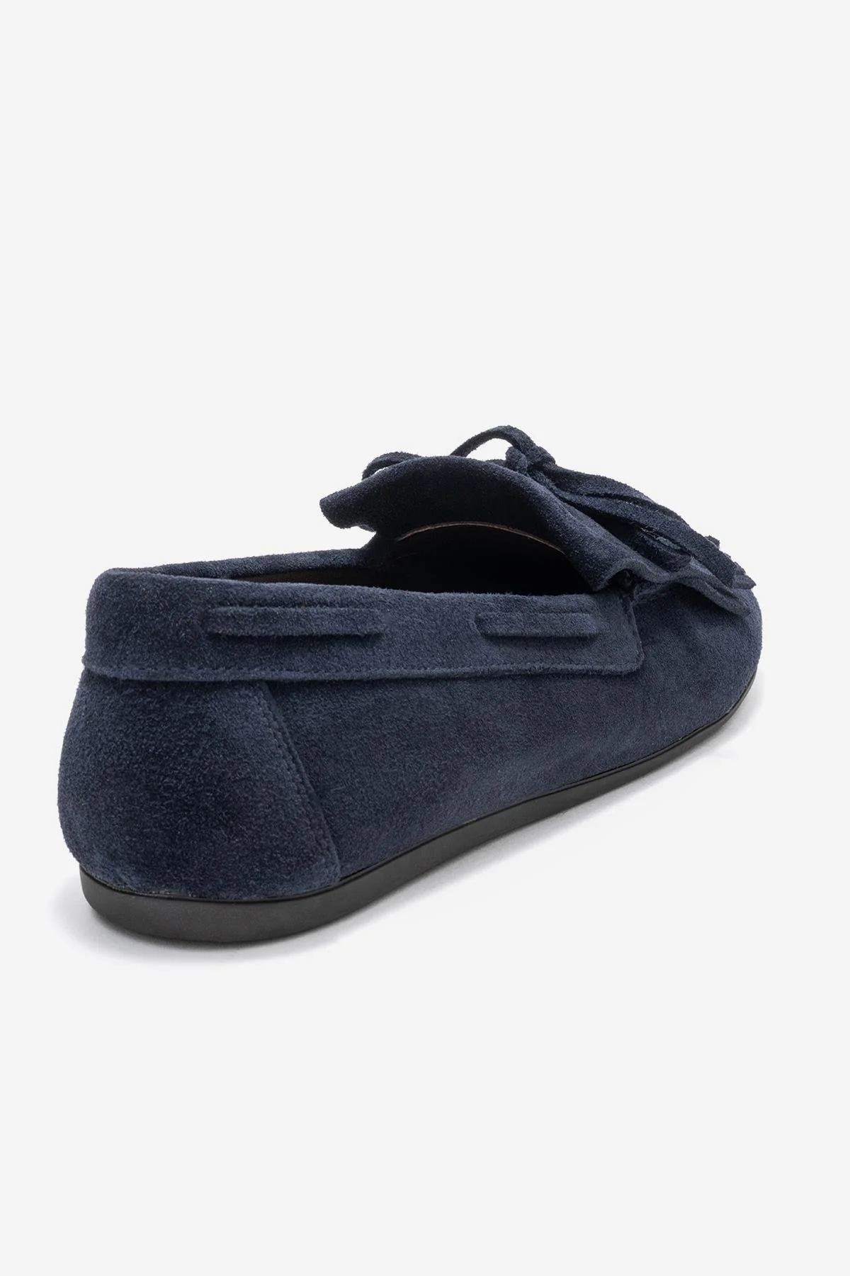 AXELI - Navy Suede Genuine Leather Loafer (Women) - Image 4