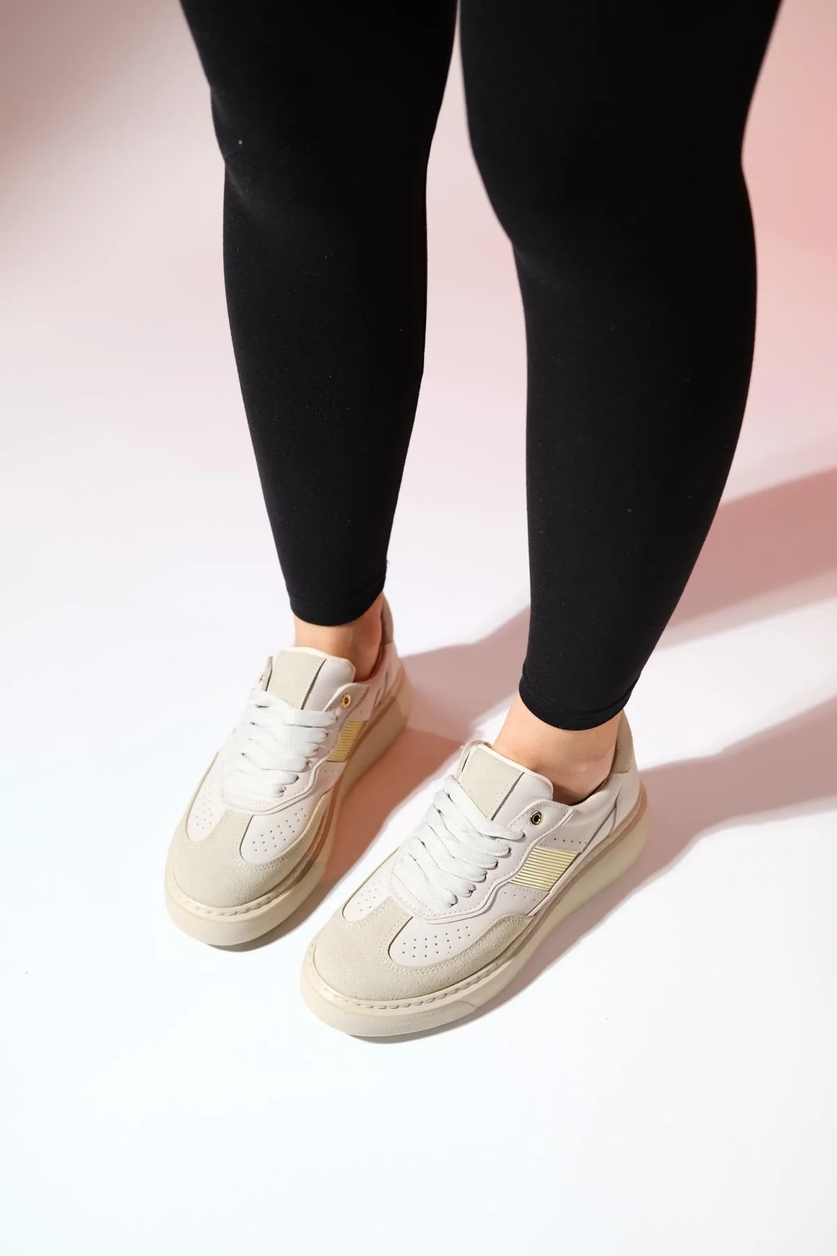 Venetia - Beige Sneaker (Women) - Image 9