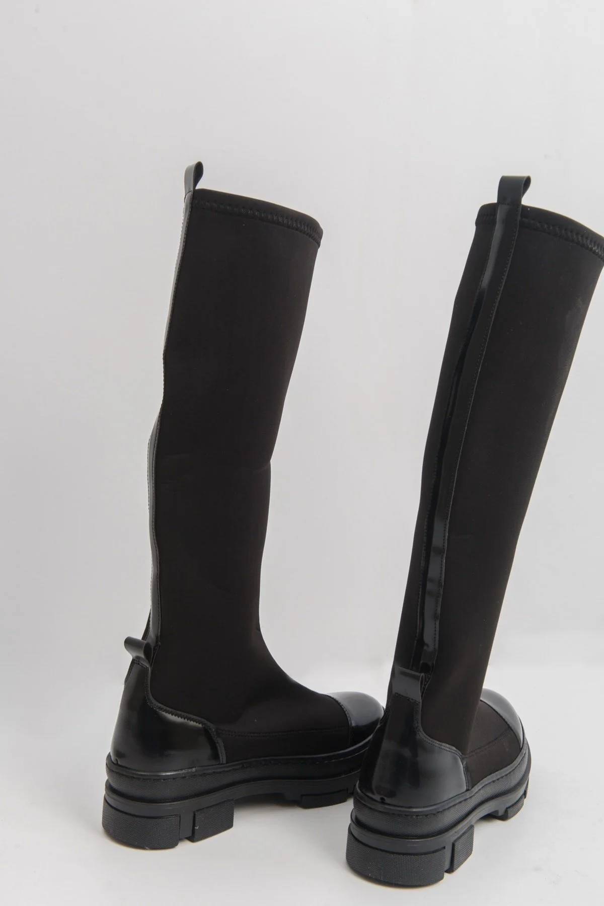 Bella Black Scuba Boot (Women) - Image 6