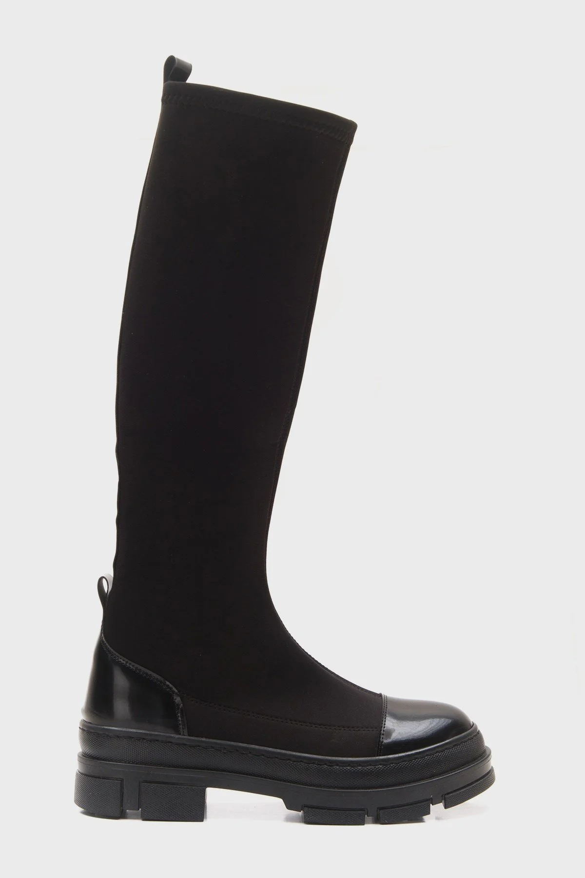 Bella Black Scuba Boot (Women) - Image 9
