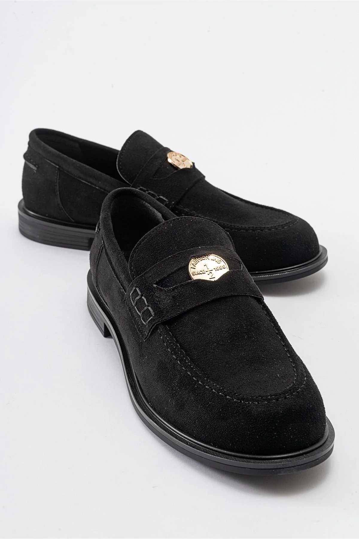 Bloss - Black Suede Loafer (Women)