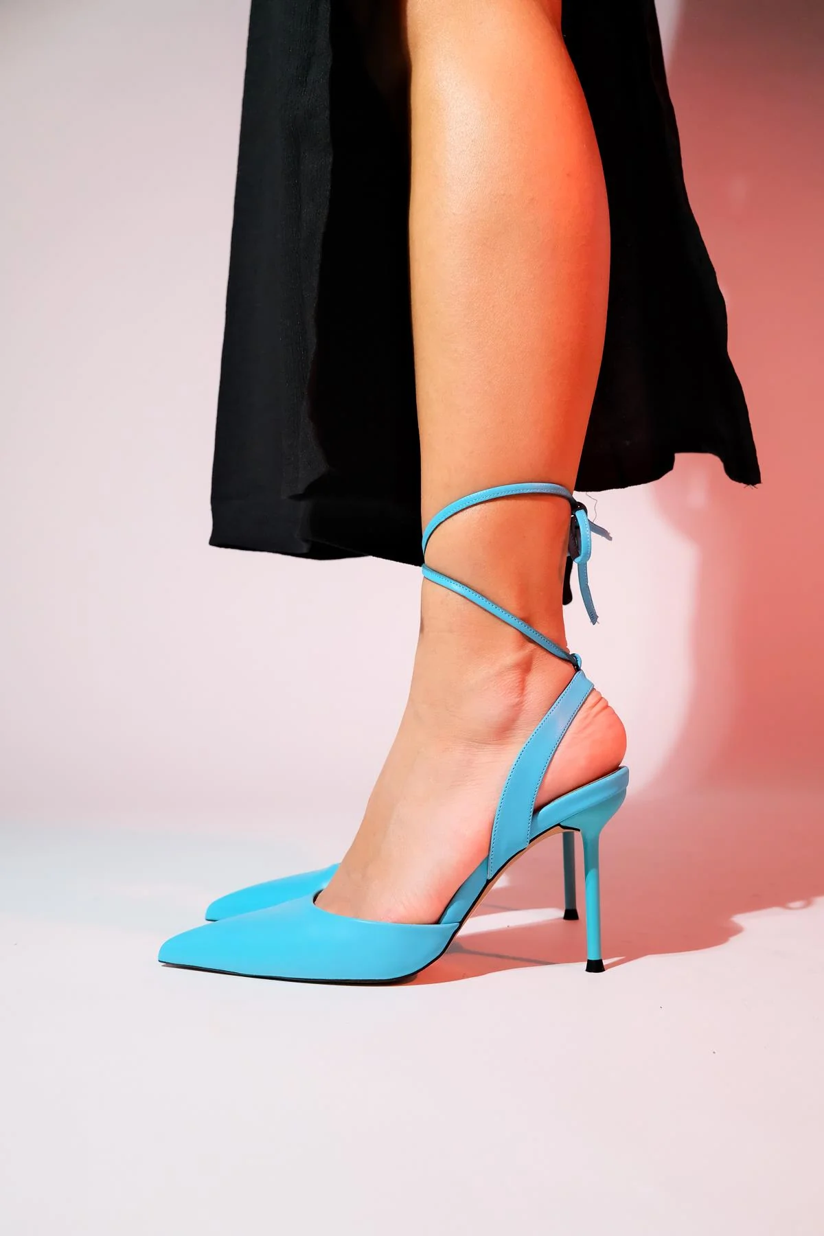 Bonje - Blue Pointed Toe Stiletto (Women) - Image 5