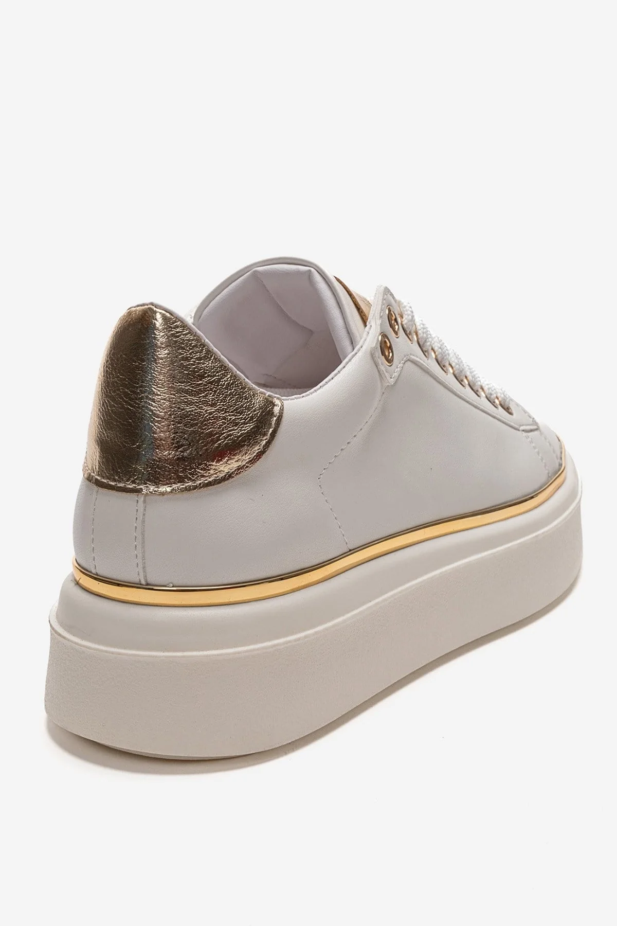 BORENA - White Platform Sneaker (Women) - Image 5