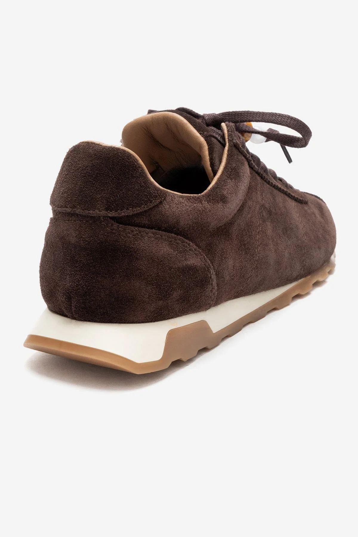 BREA - Brown Genuine Suede Leather Sneaker (Women) - Image 5