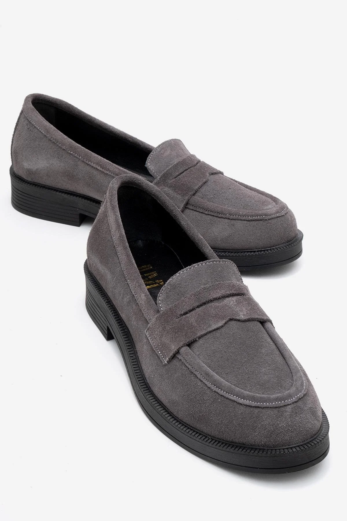 Bree - Smoke Suede Genuine Leather Loafer (women)