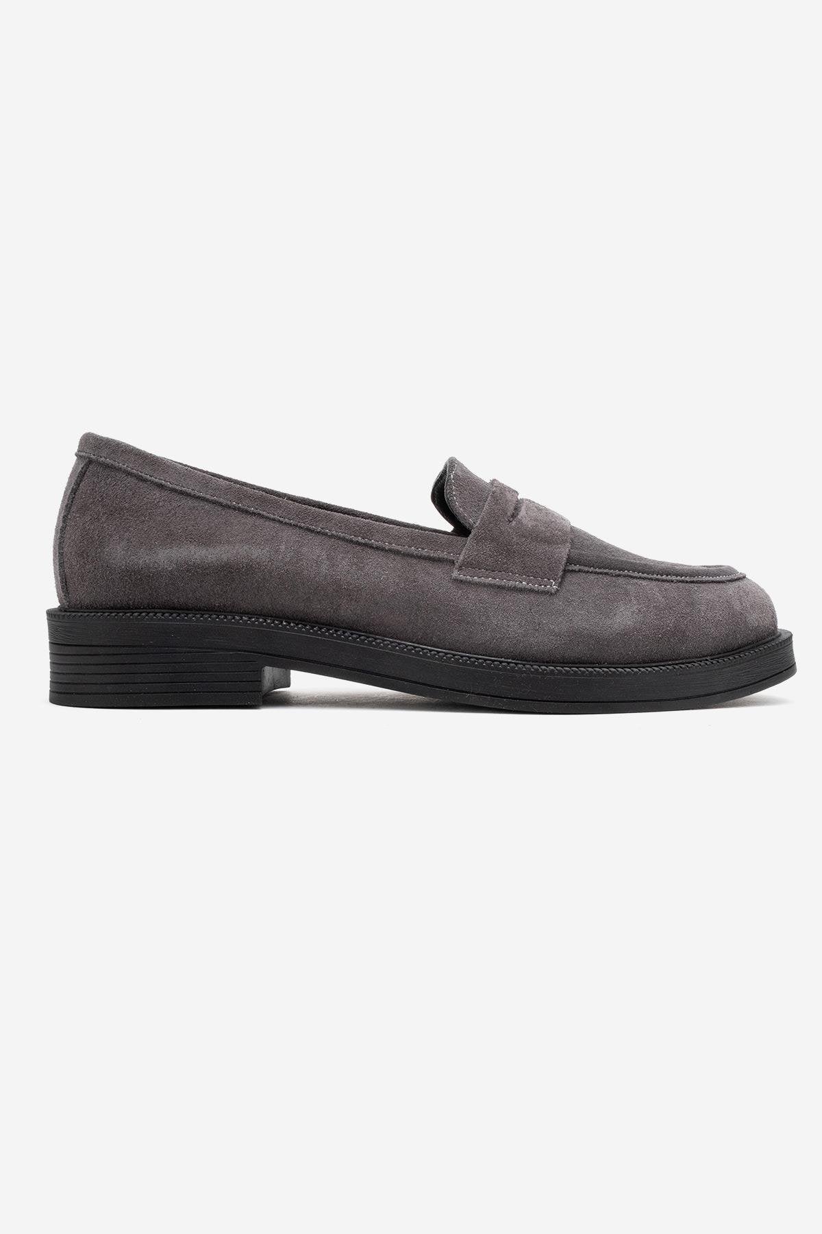 Bree - Smoke Suede Genuine Leather Loafer (women) - Image 6