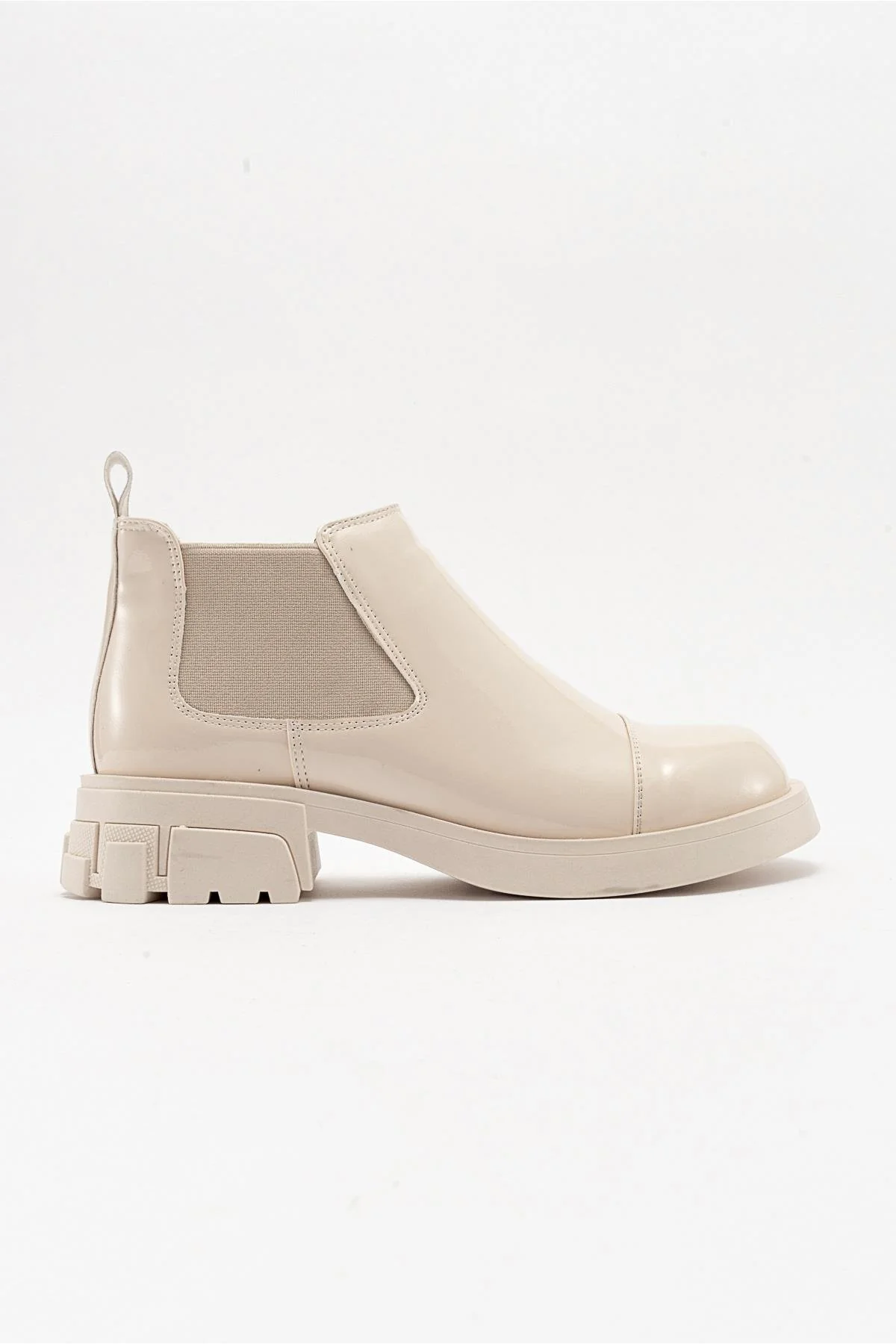 Cafune - Beige Patent Boot (Women) - Image 6