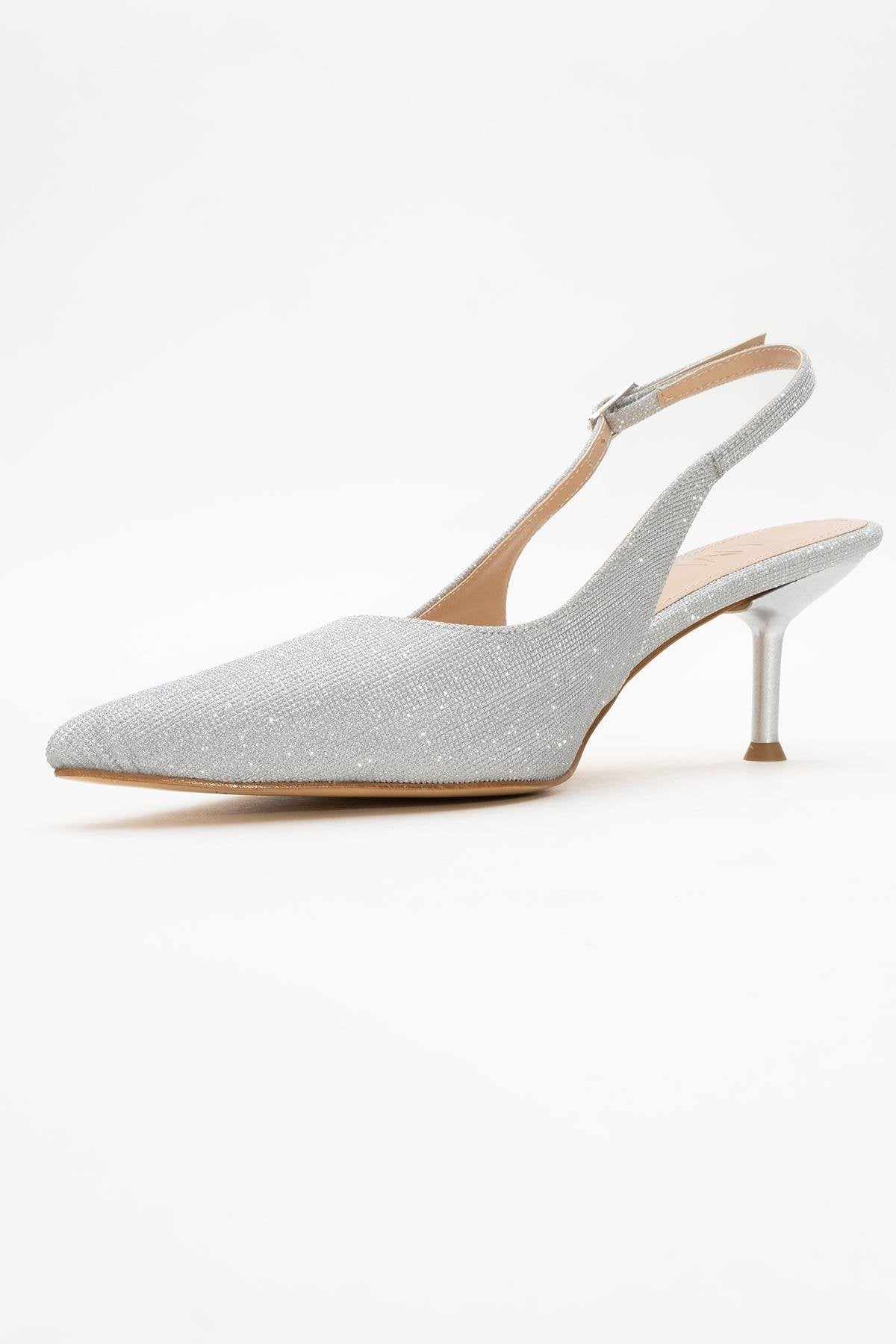 Caisa - Silver Glitter Stiletto Pump (Women) - Image 4