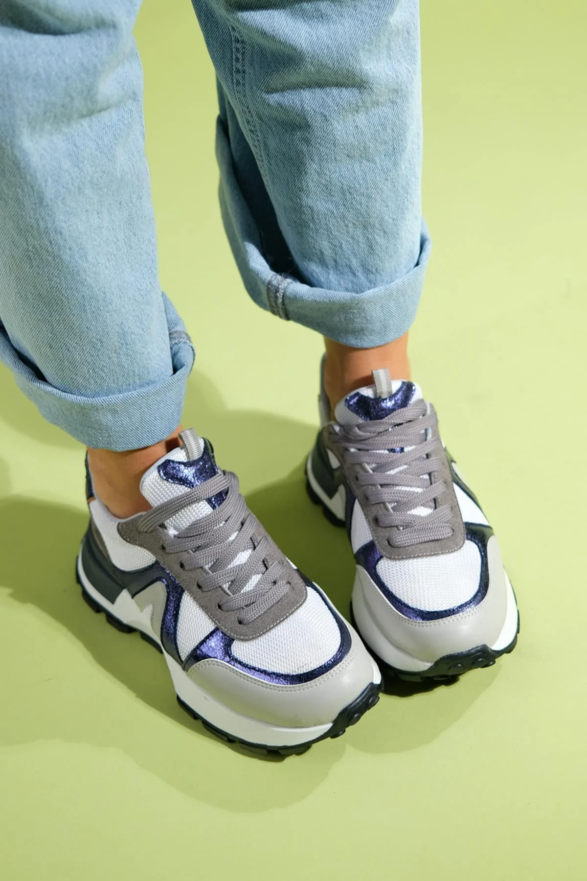 Calm - Gray Multi Sneaker (Women) - Image 2