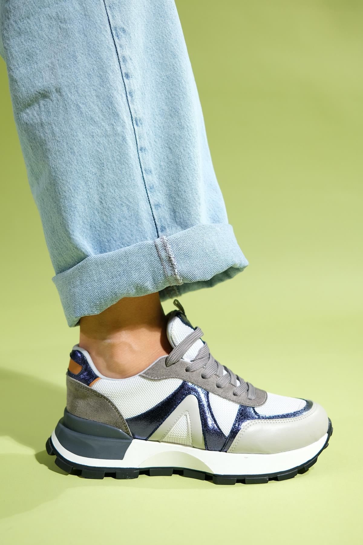 Calm - Gray Multi Sneaker (Women) - Image 3