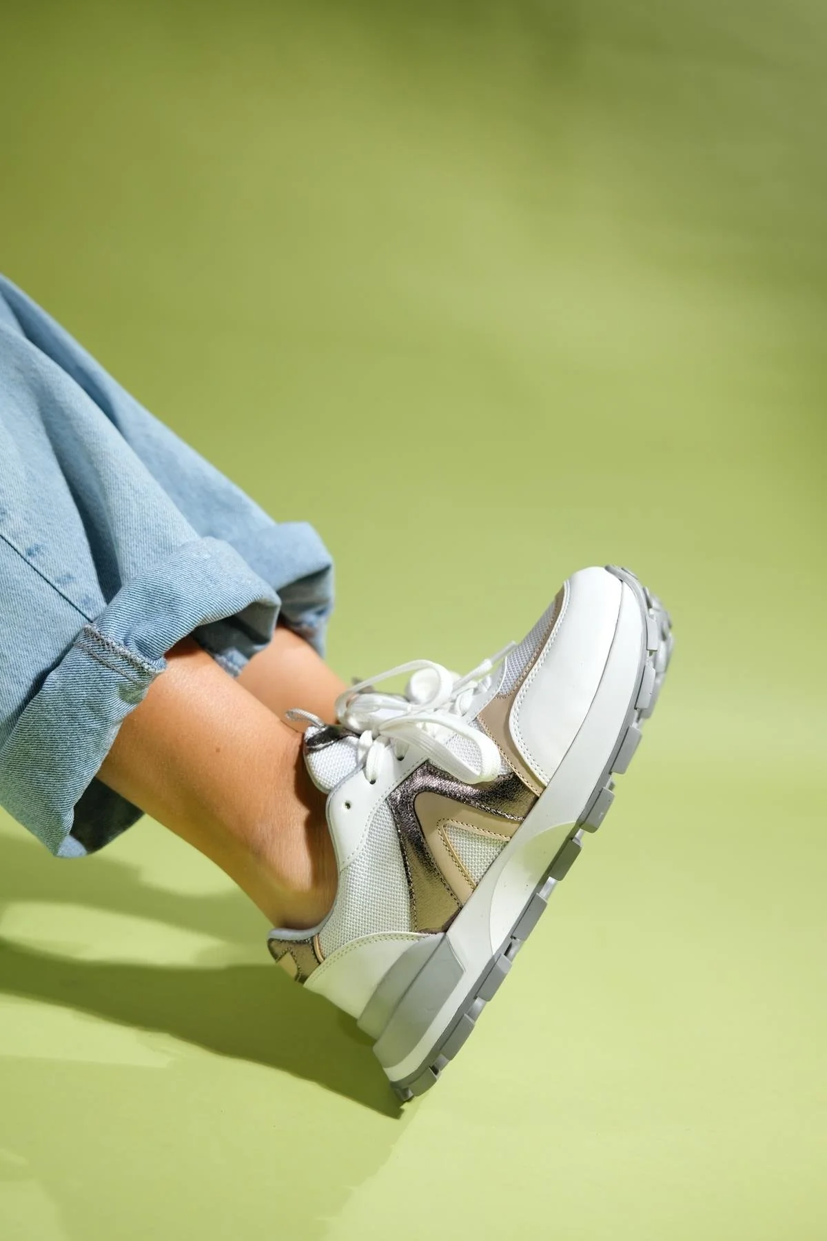 Calm - White Platinum Sneaker (Women) - Image 3