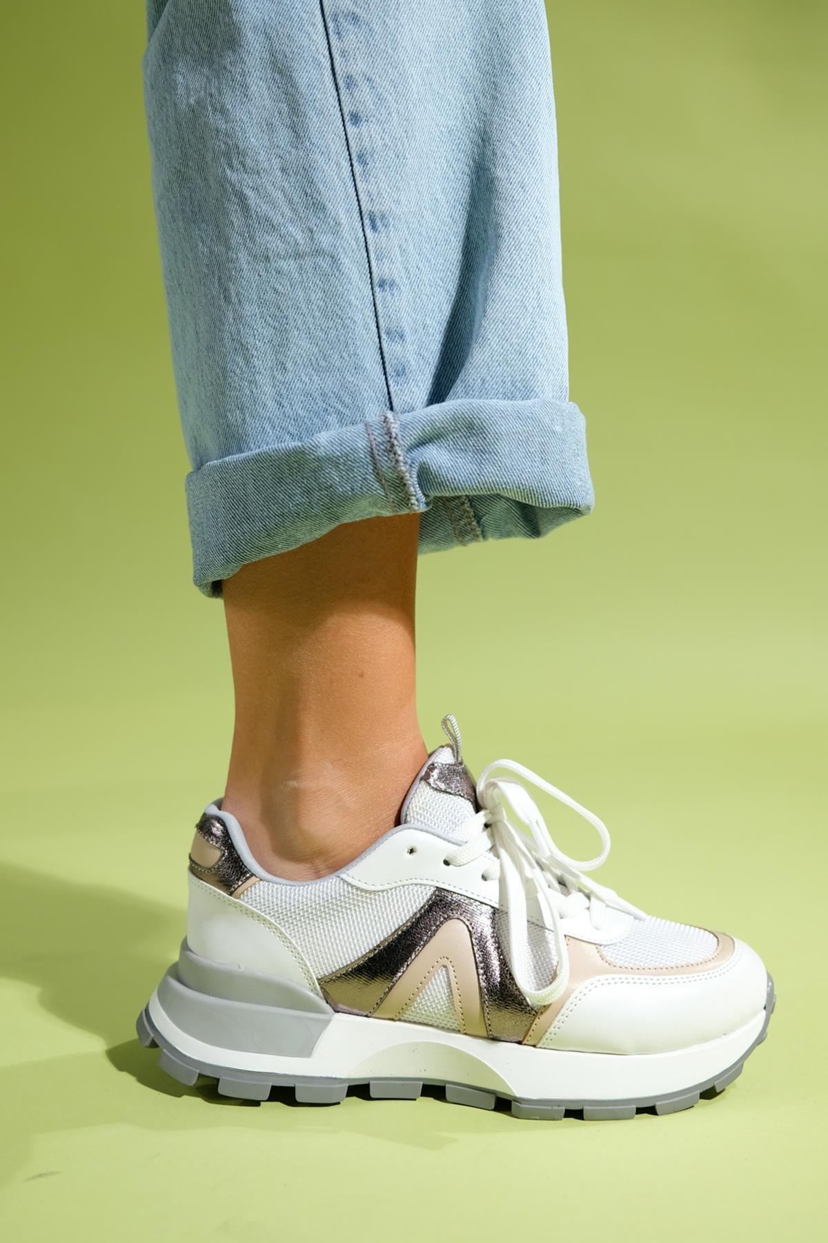 Calm - White Platinum Sneaker (Women) - Image 4