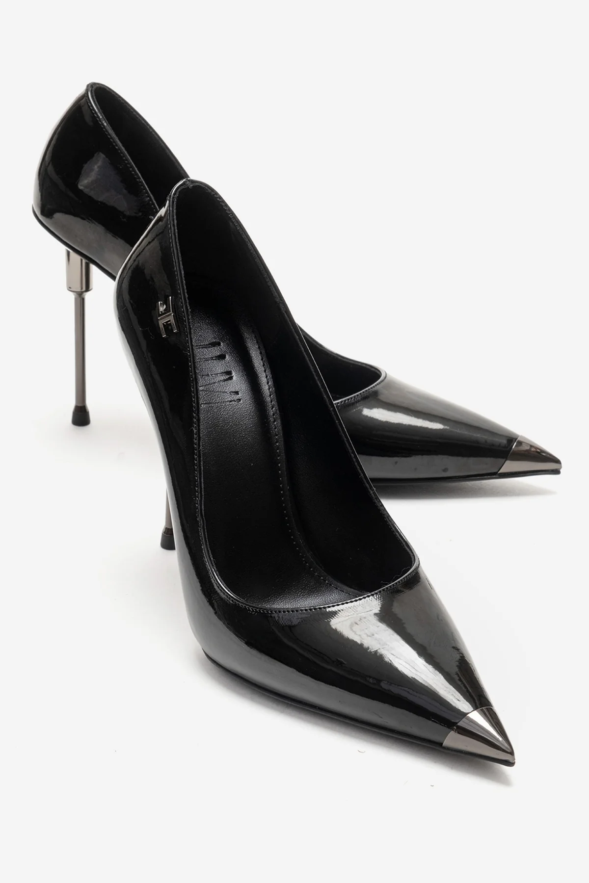 CARLAS - Black Patent Stiletto Pump (Women)