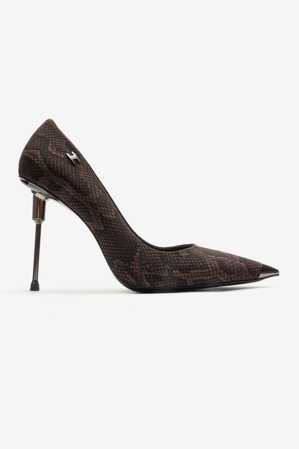 CARLAS - Brown Patterned Stiletto Pump (Women) - Image 4